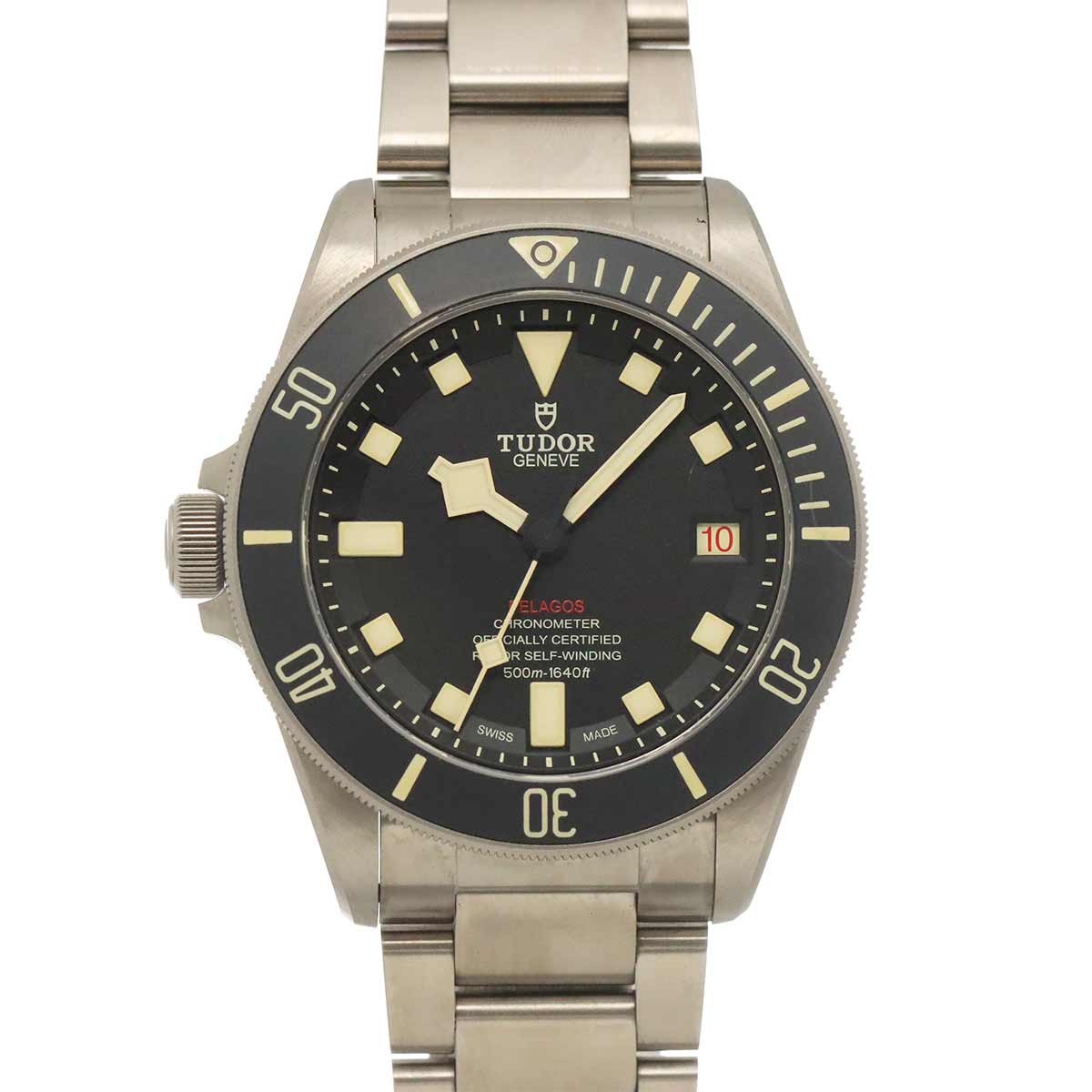 Pelagos LHD 25610TNL Automatic Black Dial Mens Watch