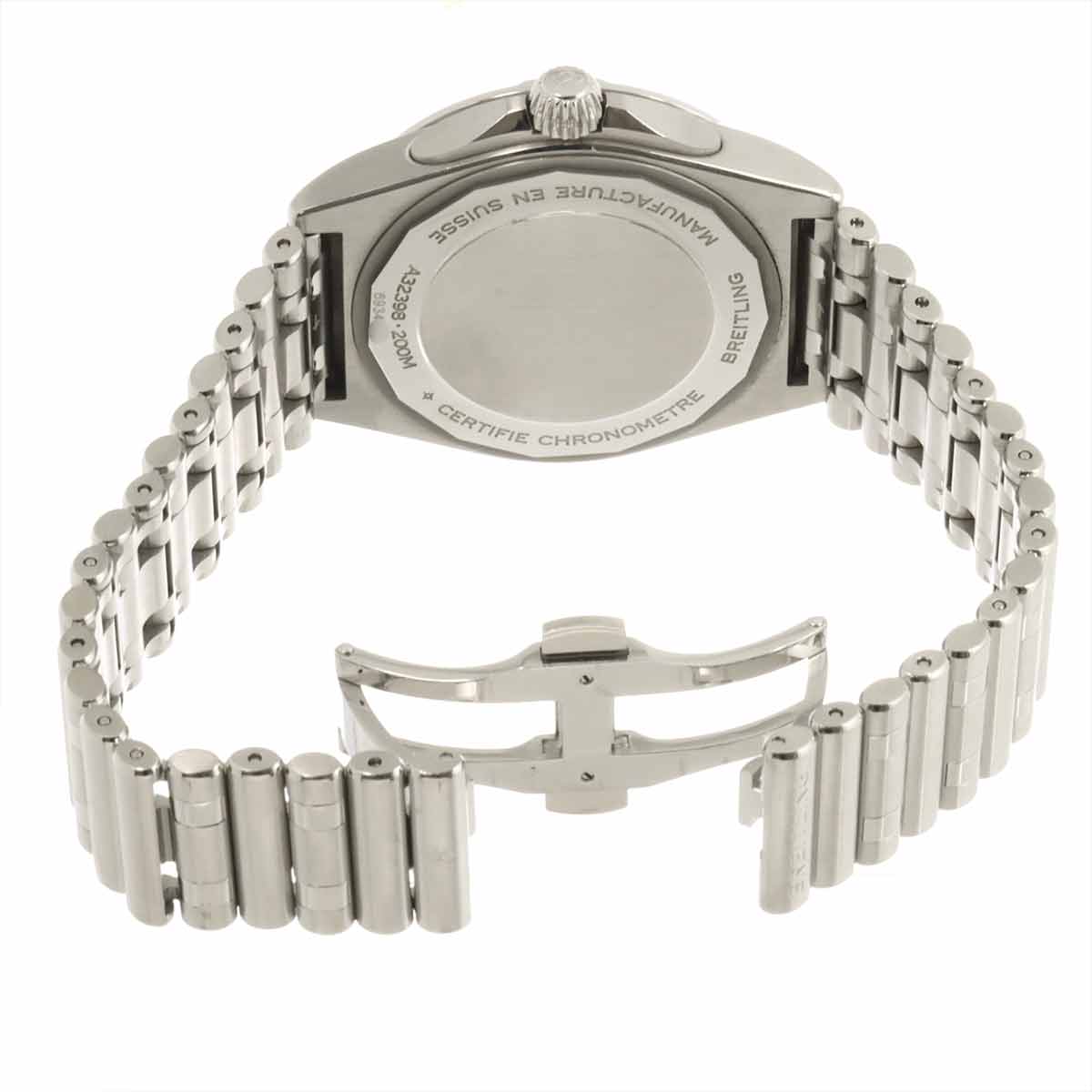 Chronomat GMT A32398 Date White Dial Mens Watch
