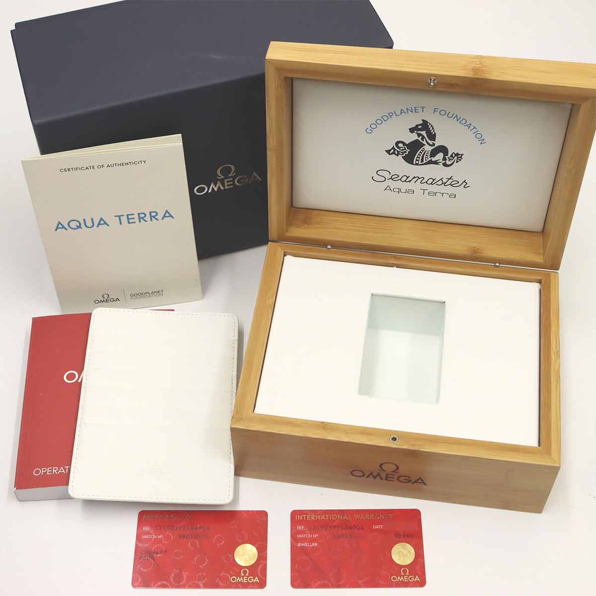 Seamaster Aqua Terra 231 90 39 21 04 001 Automatic White Dial