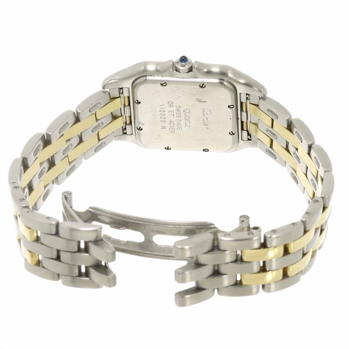 Panthere MM 2Row W25028B6 YG Quartz Date Cream Dial Boys Watch