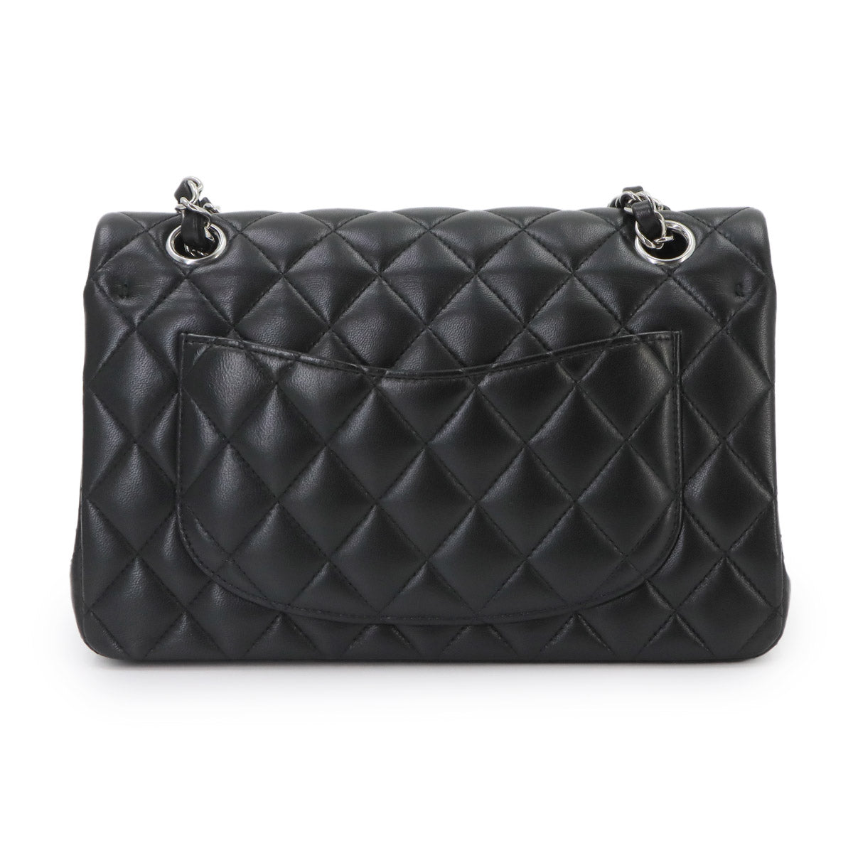 Matelasse 23 Chain Shoulder Bag Leather Black A01113 Purse