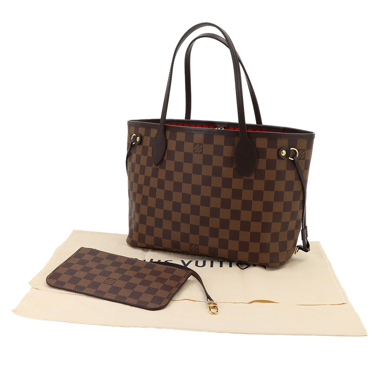 Damier Neverfull PM Tote Bag Ebene N41359 Purse