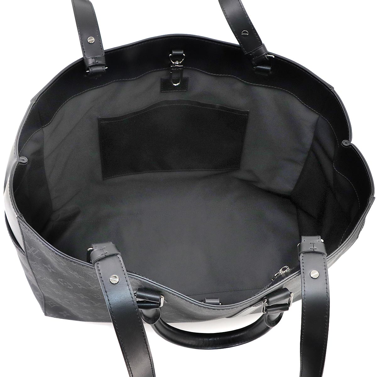 Monogram Eclipse Sac Plat 24H Tote Shoulder Bag M46451