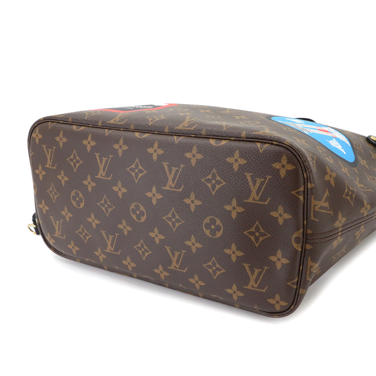 Monogram Neverfull MM My LV World Tours Tote Bag Purse