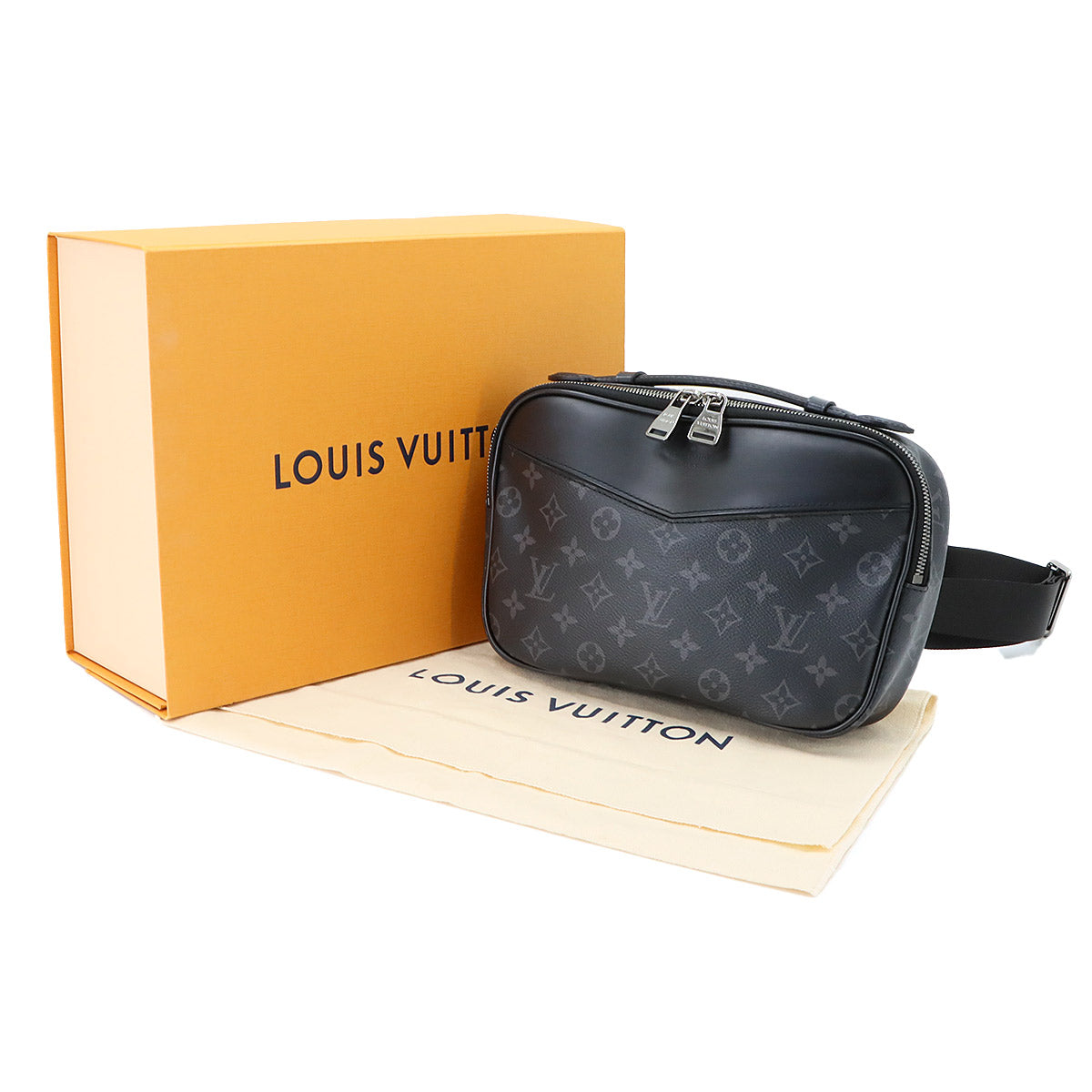 Monogram Eclipse Bumbag Crossbody Bag Black M42906