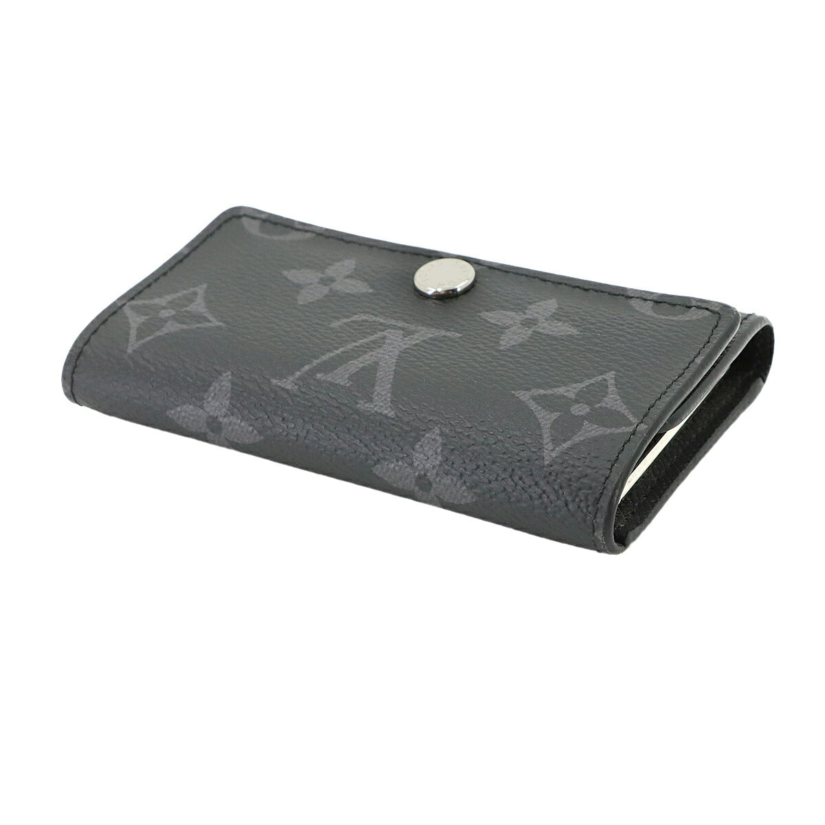 Monogram Eclipse Multicles 6 Key Case Black Gray M82603