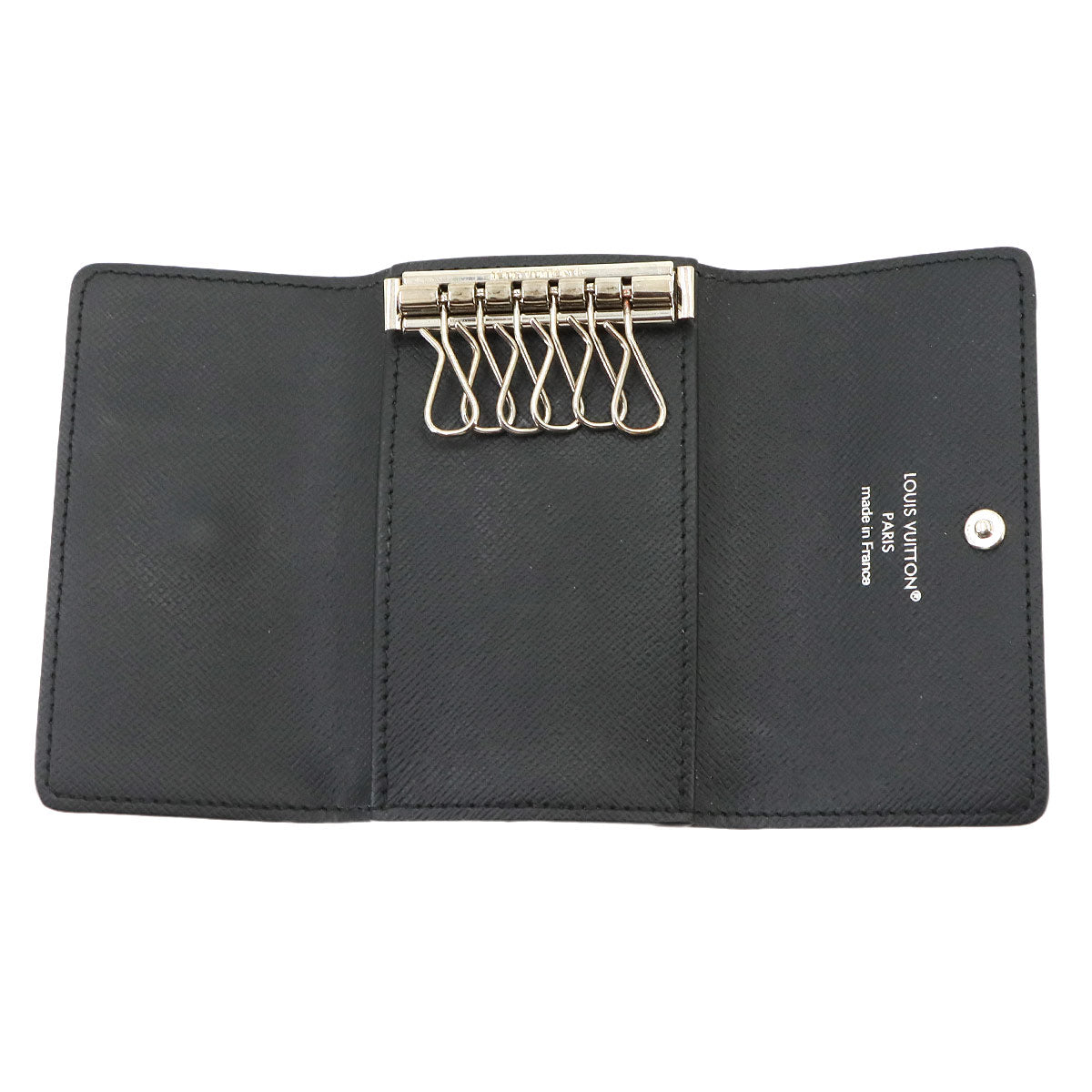 Monogram Eclipse Multicles 6 Key Case Black Gray M82603