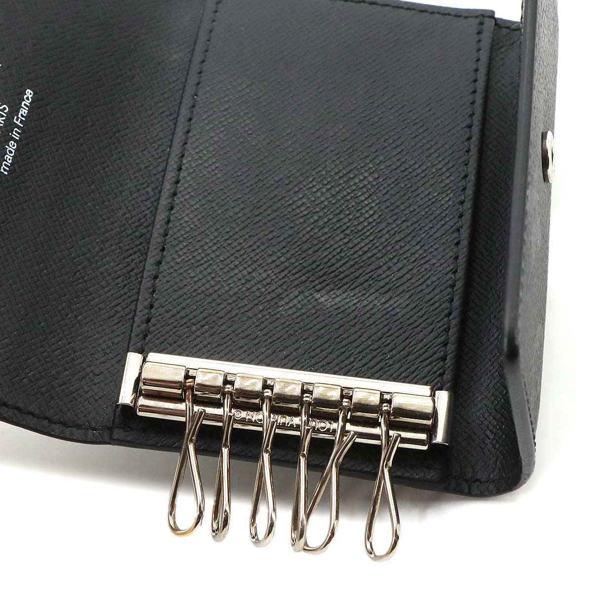 Monogram Eclipse Multicles 6 Key Case Black Gray M82603
