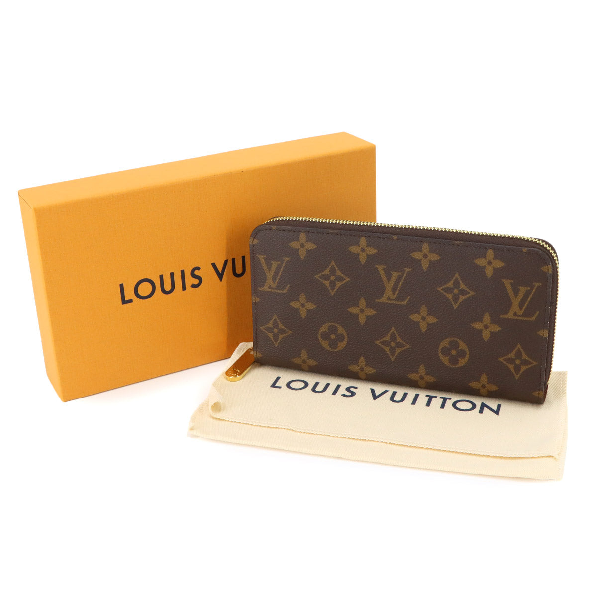 Monogram Zippy Wallet Brown M42616 Purse