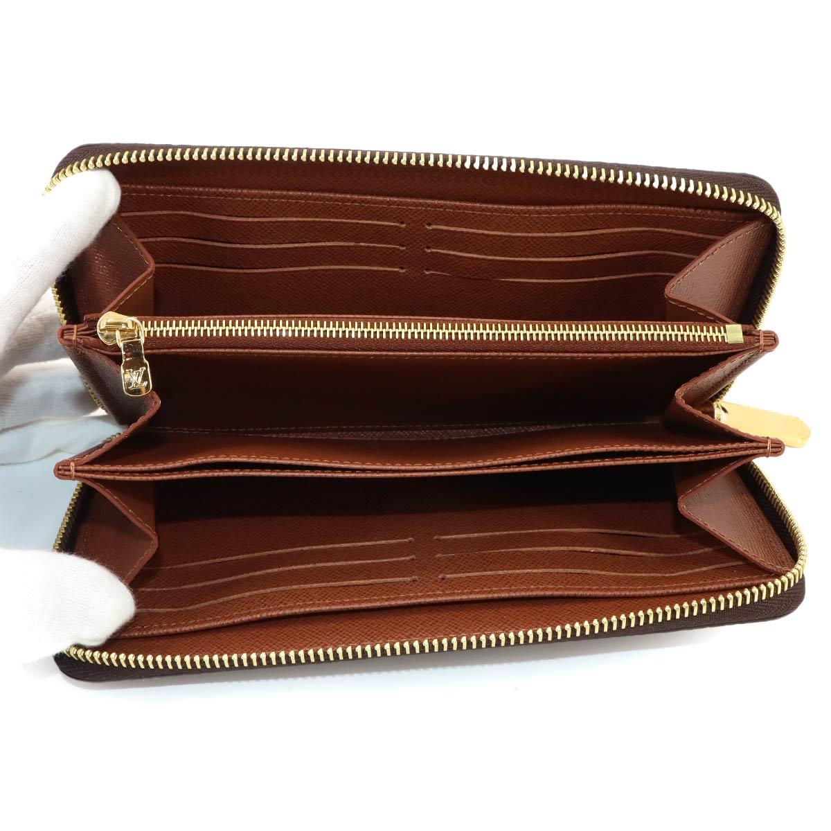 Monogram Zippy Wallet Brown M42616 Purse