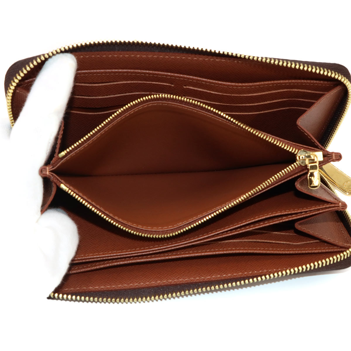 Monogram Zippy Wallet Brown M42616 Purse