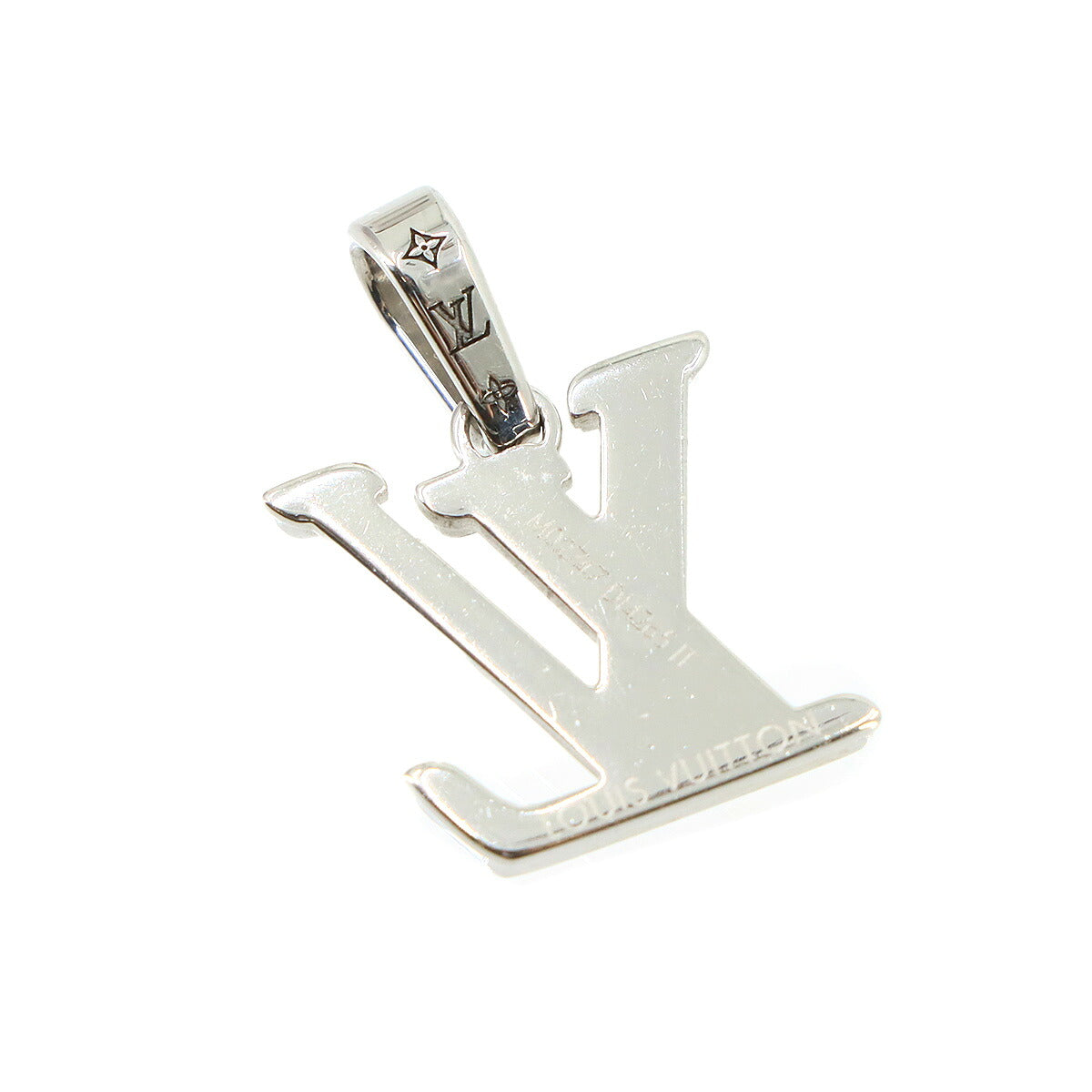 LV Dimension Pendant Top Silver M02747