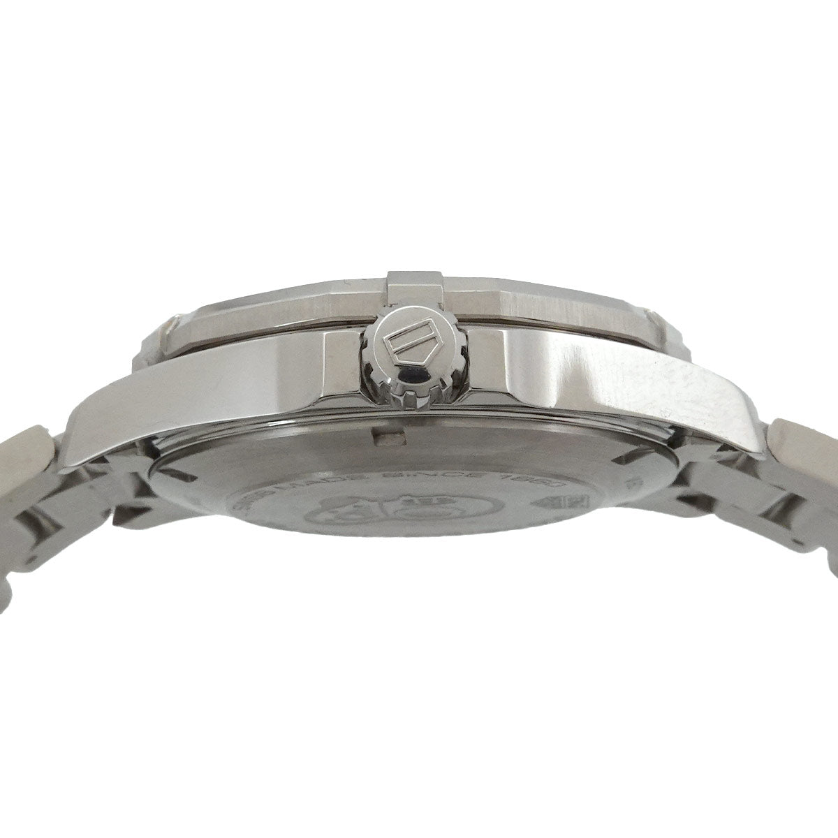 Aquaracer WBD1110 Quartz Date Black Dial Mens Watch