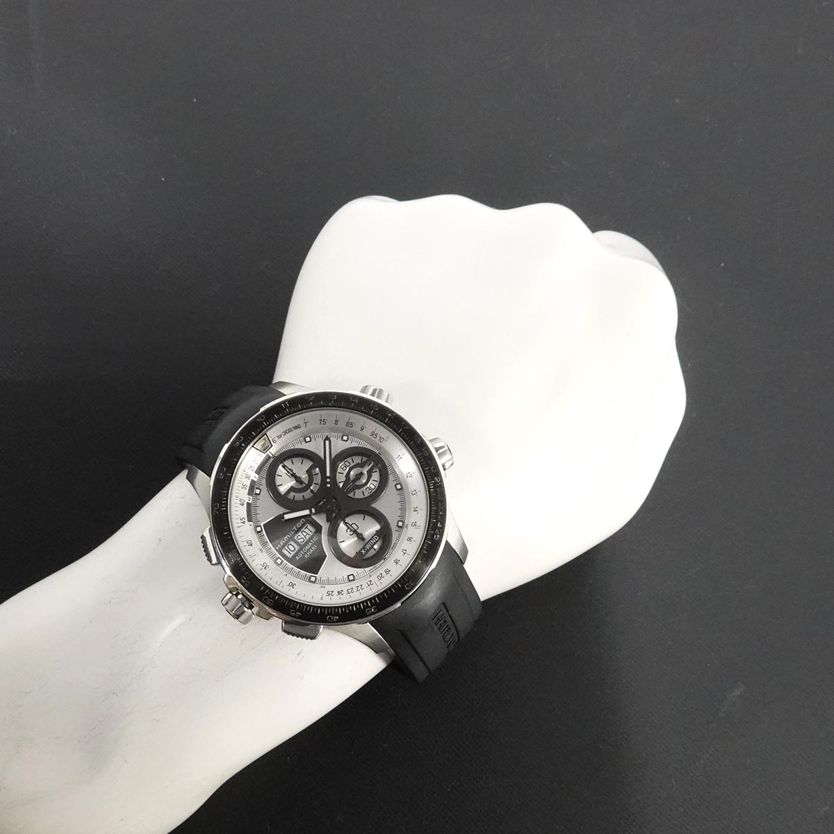 Khaki X-Wind H777260 Automatic Silver Dial Mens watch