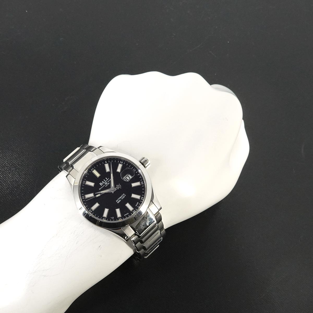 Engineer II Marvelight NM2026C Date Automatic Black Dial Mens