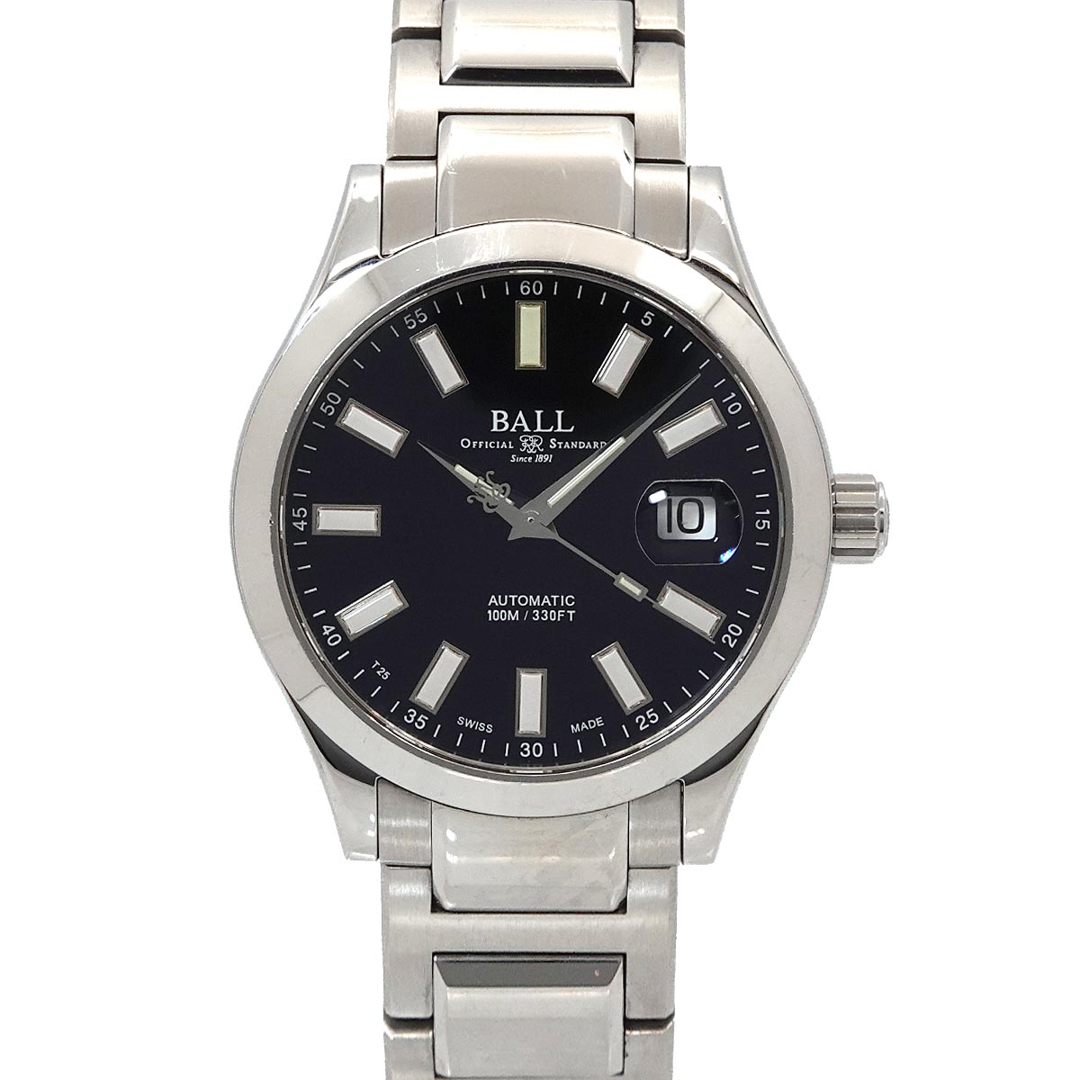 Engineer II Marvelight NM2026C Date Automatic Black Dial Mens