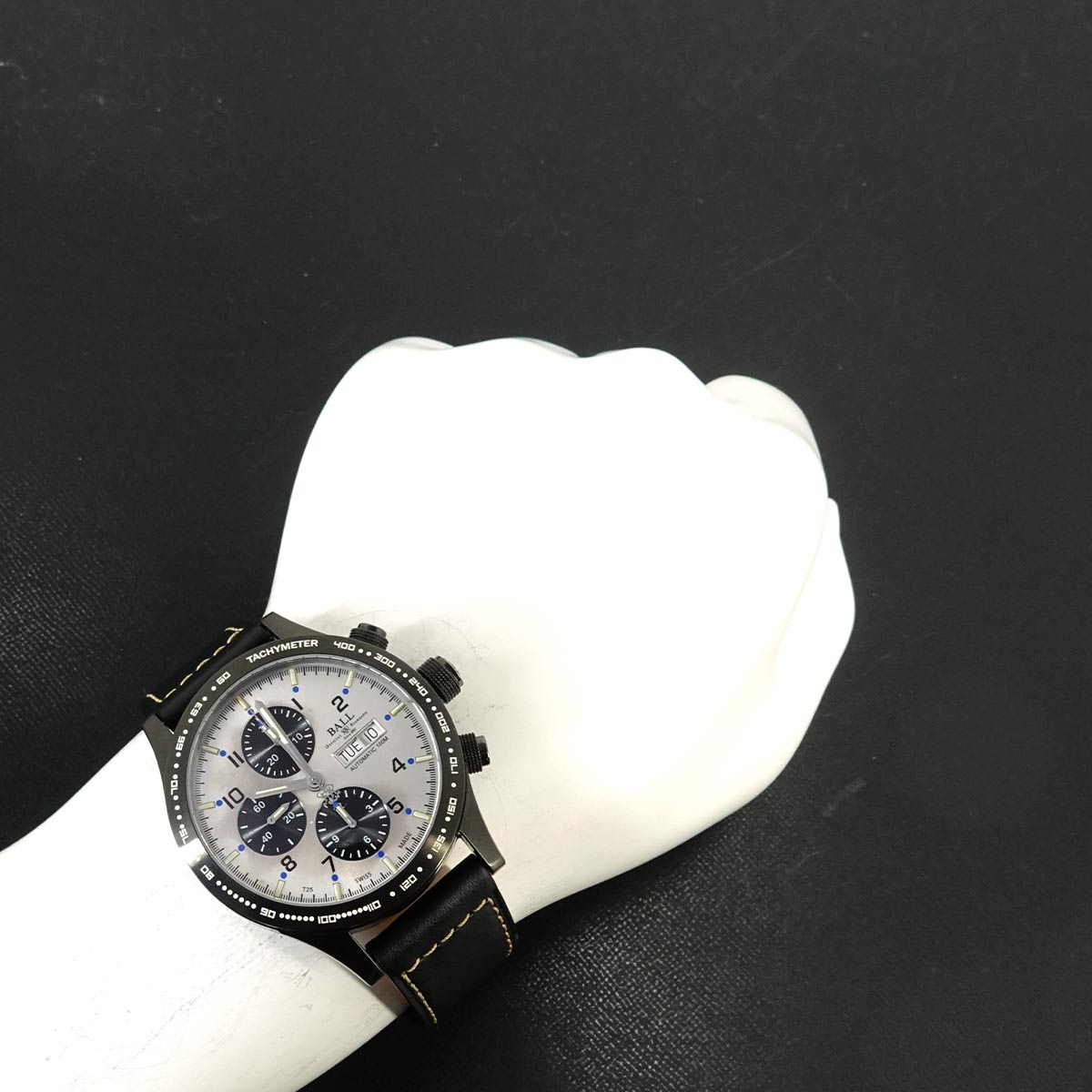Fireman CM2192C Autoamtic Chronograph DayDate Silver Watch
