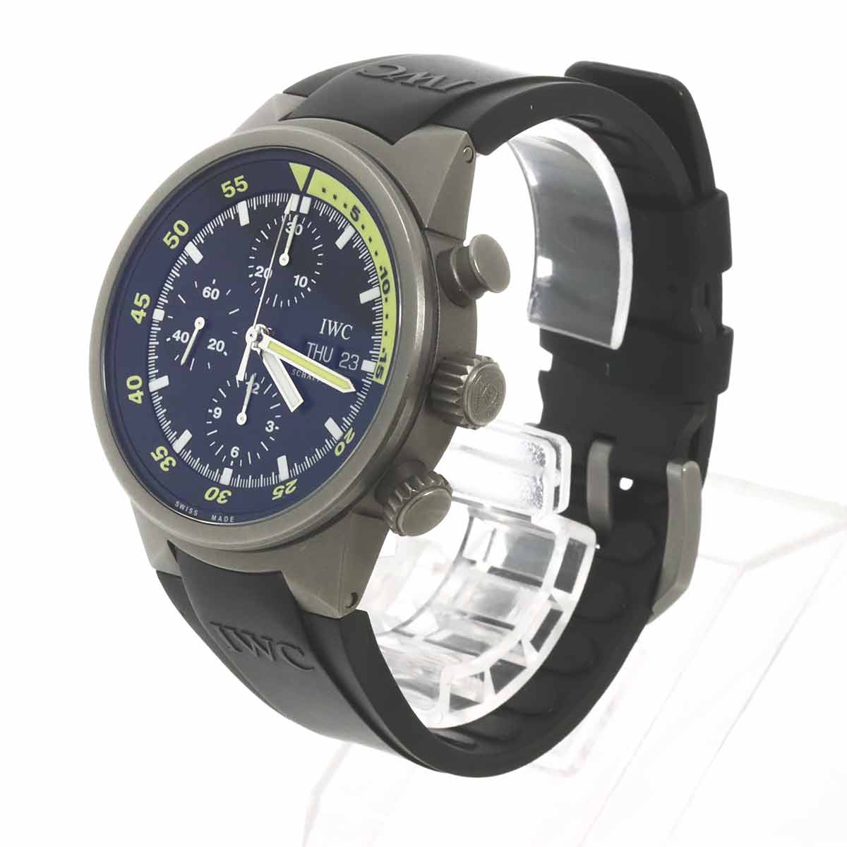 Aqua Timer IW371918 Automatic Black Dial Mens Watch