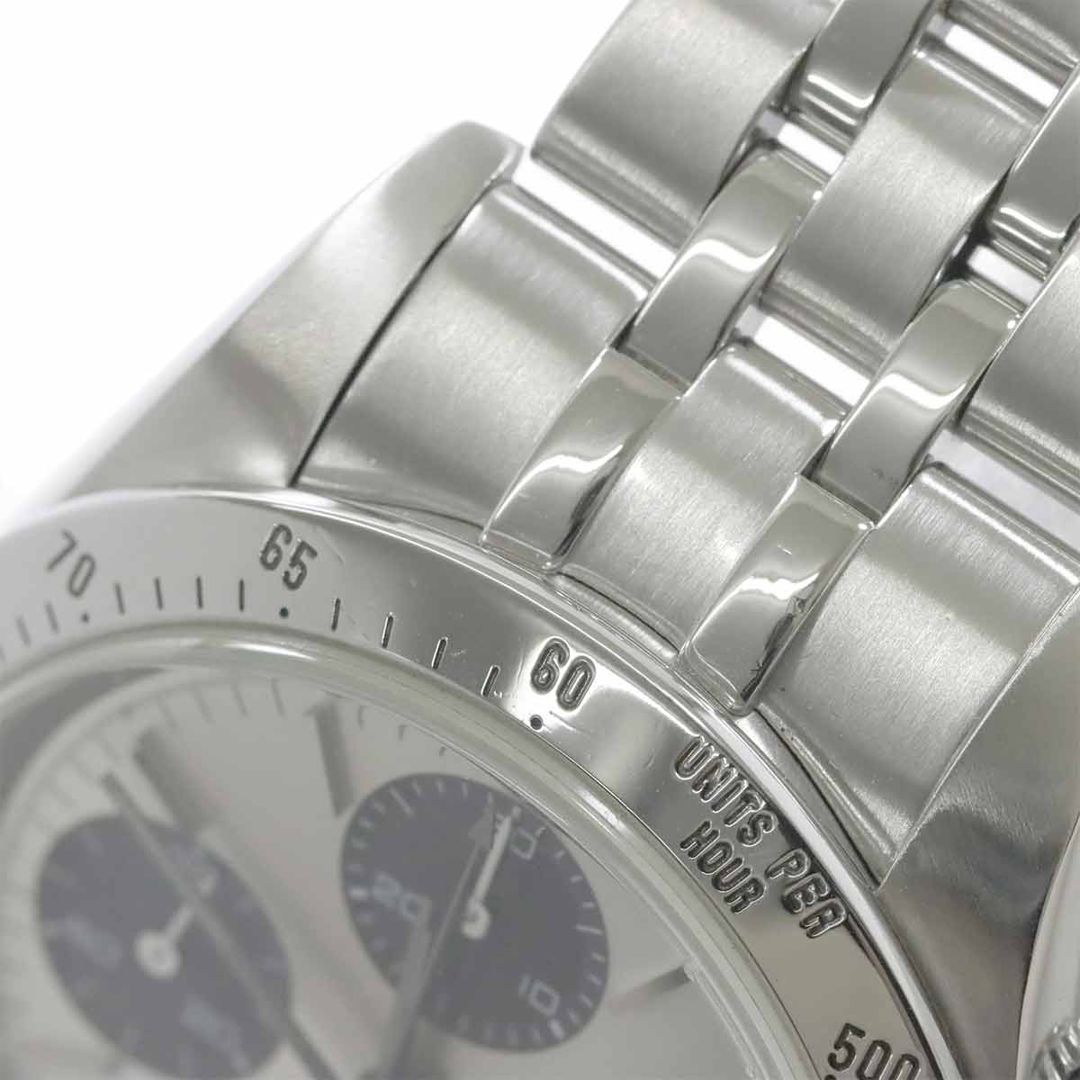 Chrono Time 79280 Date Automatic Silver Dial Mens Watch