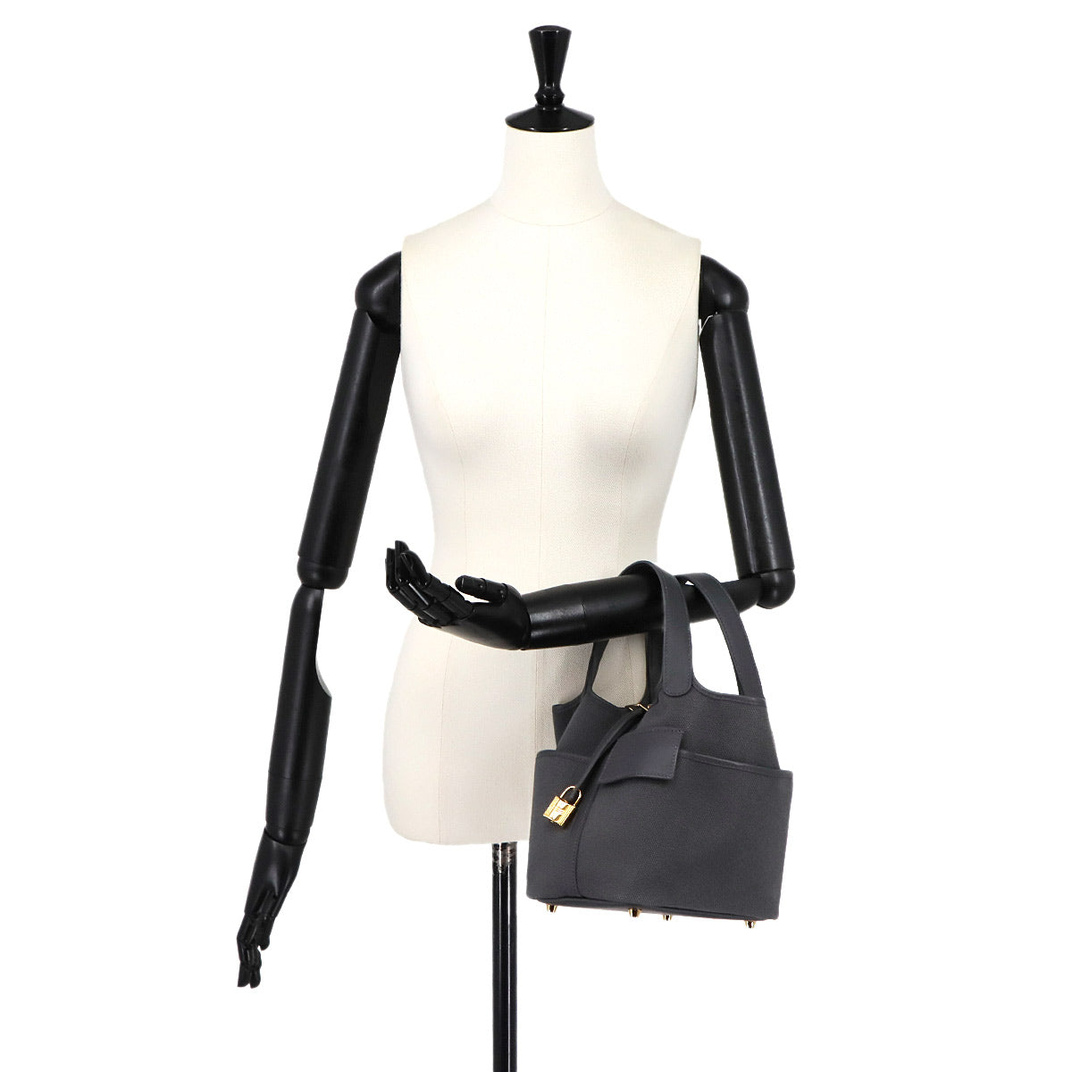 Picotin Lock PM Cargo Pockets Toile Goeland Swift  Ardoise