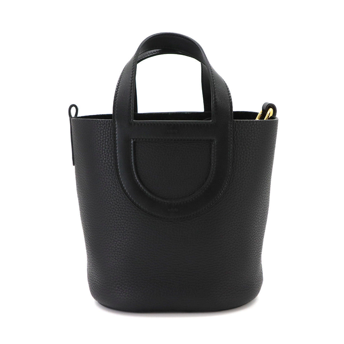 In the Loop 18 Hand Bag Taurillon Clemence Swift Black Purse