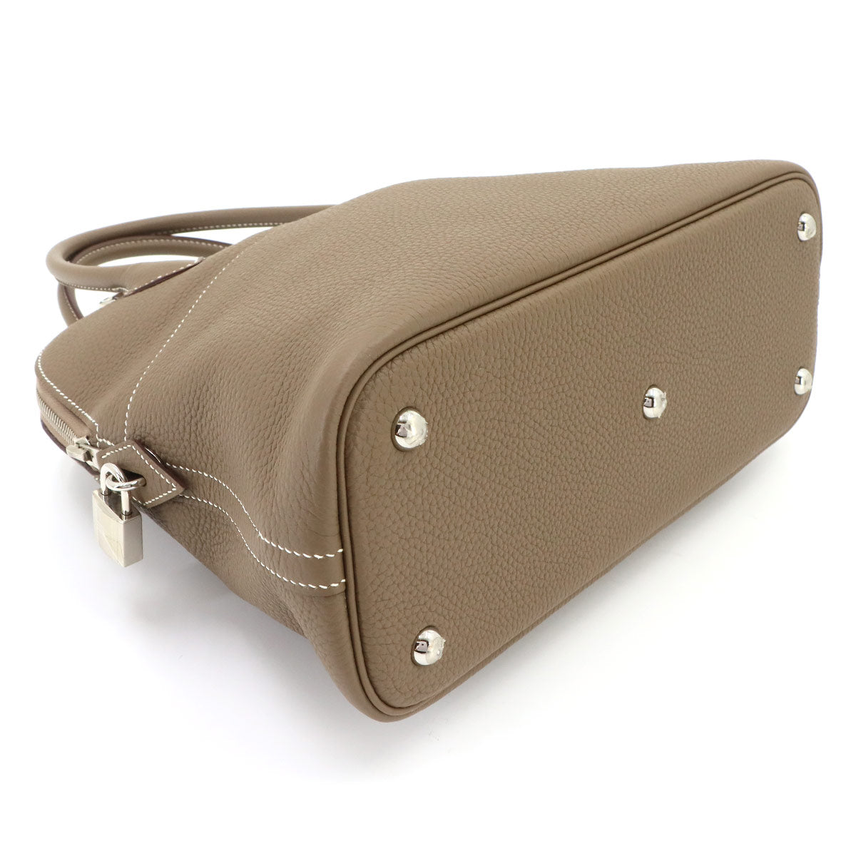 Bolide 31 2way Hand Shoulder Bag Taurillon Clemence Etoupe