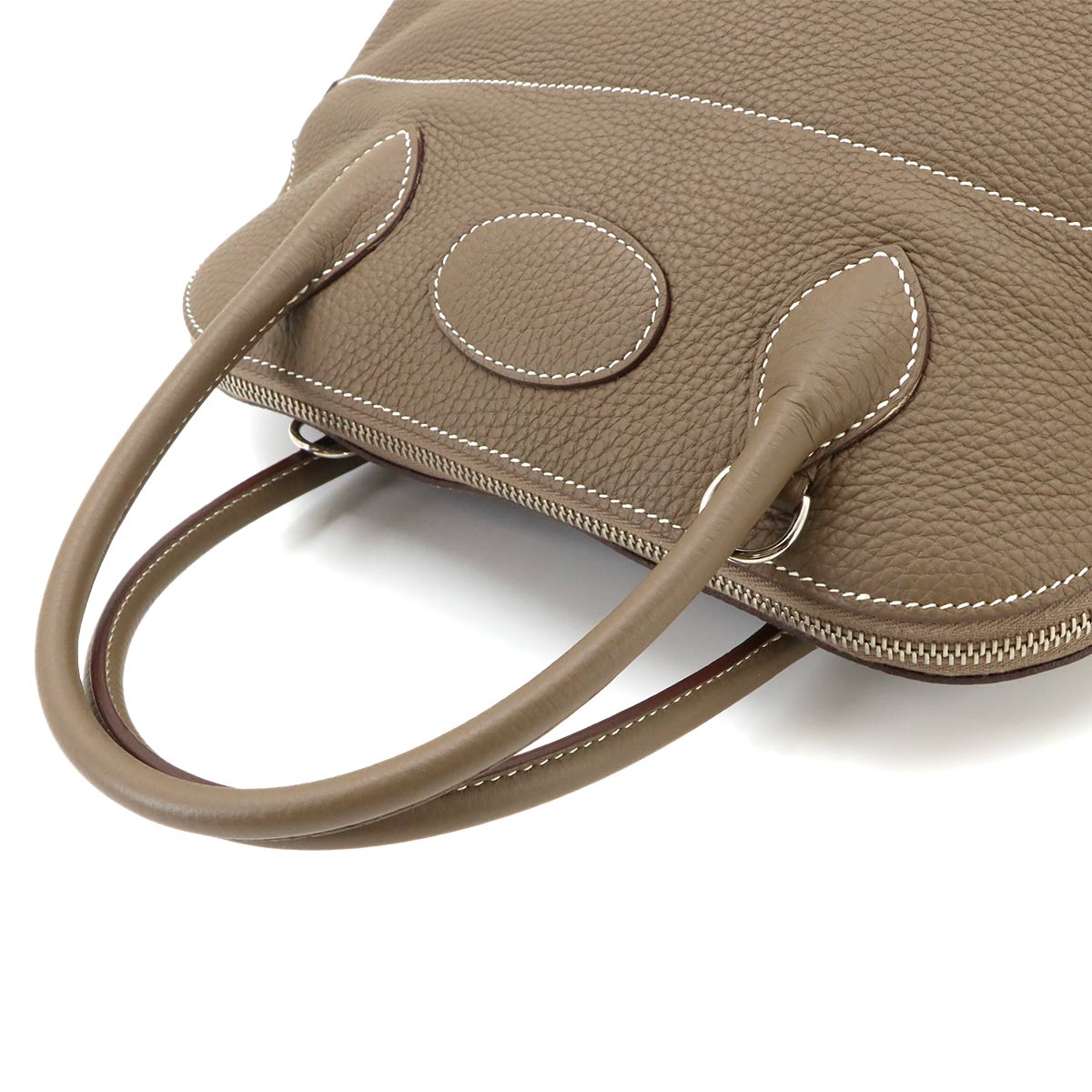 Bolide 31 2way Hand Shoulder Bag Taurillon Clemence Etoupe