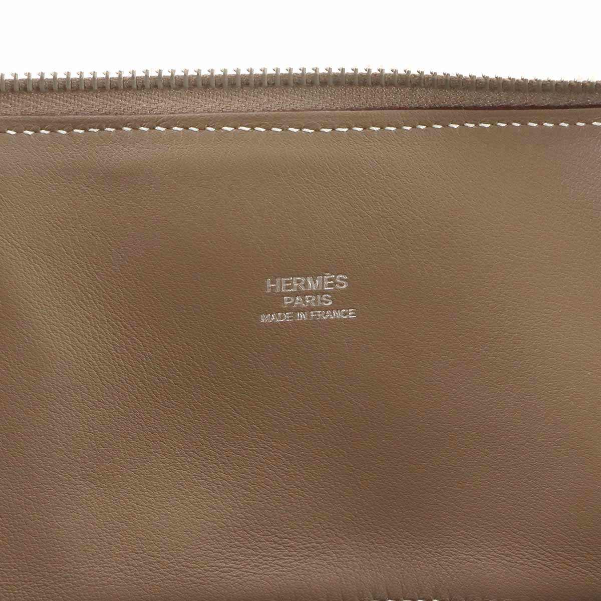 Bolide 31 2way Hand Shoulder Bag Taurillon Clemence Etoupe