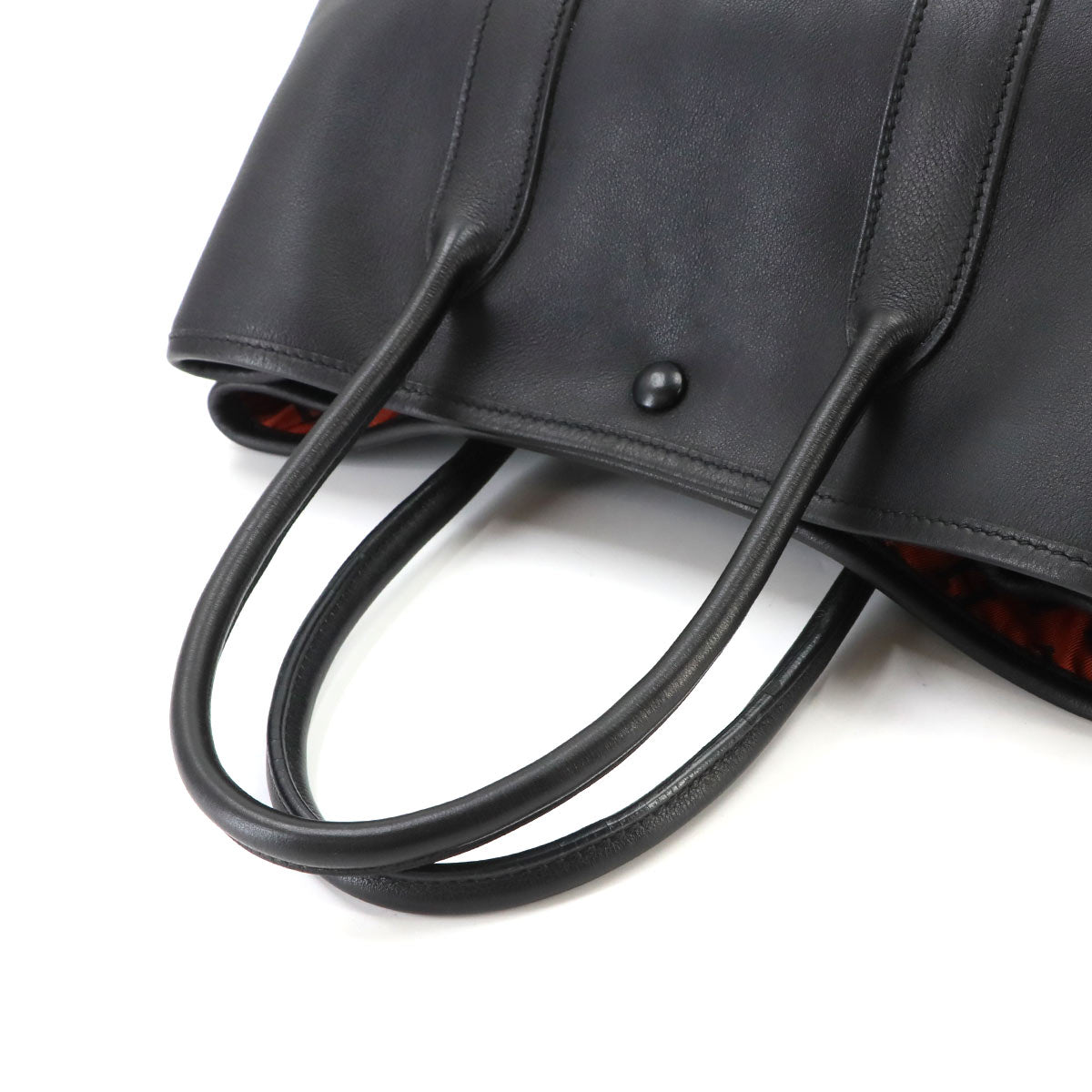 Garden Twilly 30 TPM Tote Bag Swift Leather Black