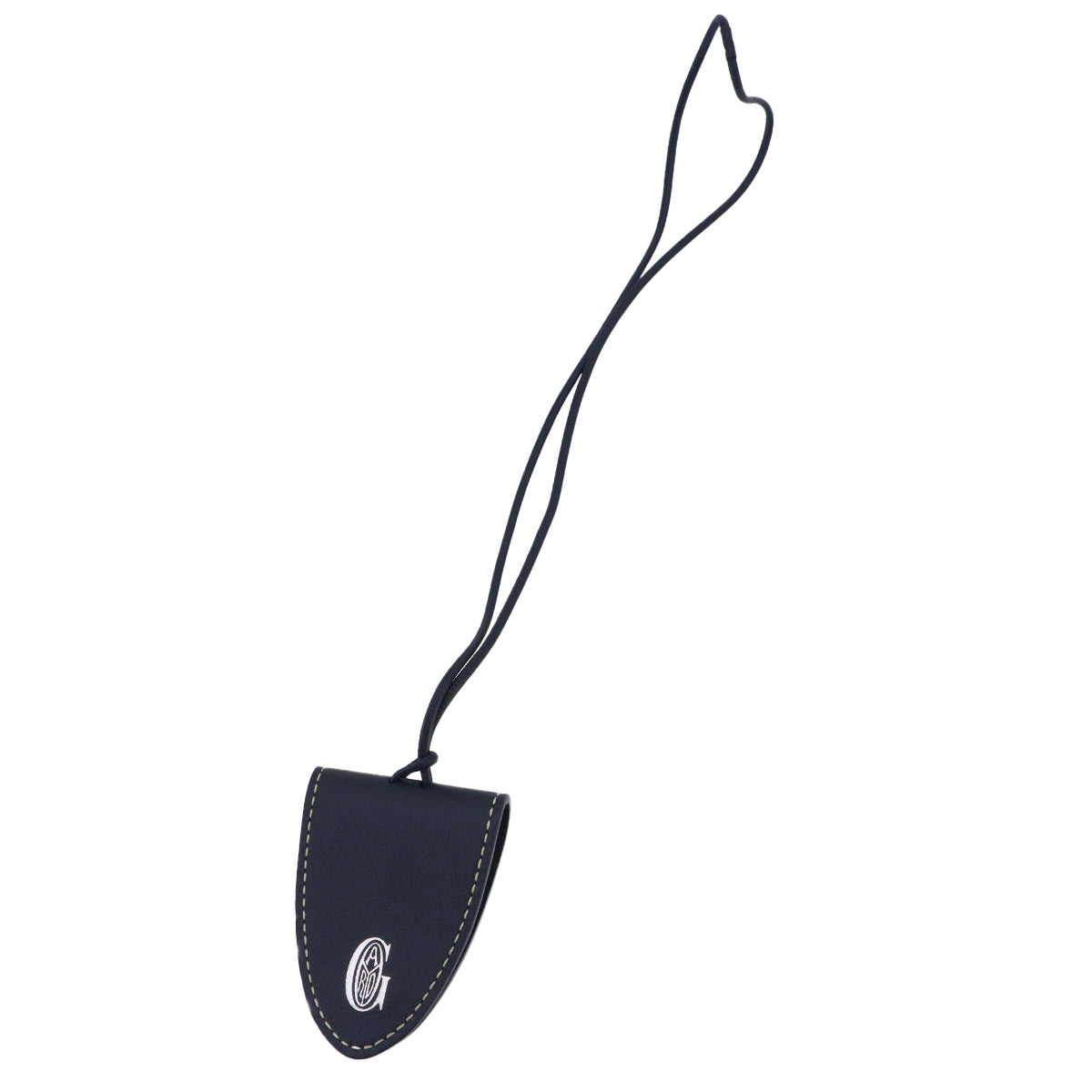 Croc Universal Bag Clip Charm Leather Navy