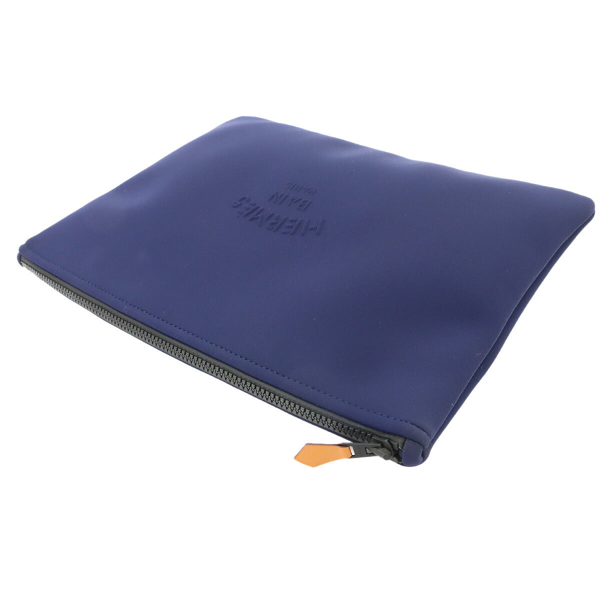 Neobain GM Pouch Nylon Polyurethane Blue Marine Purse