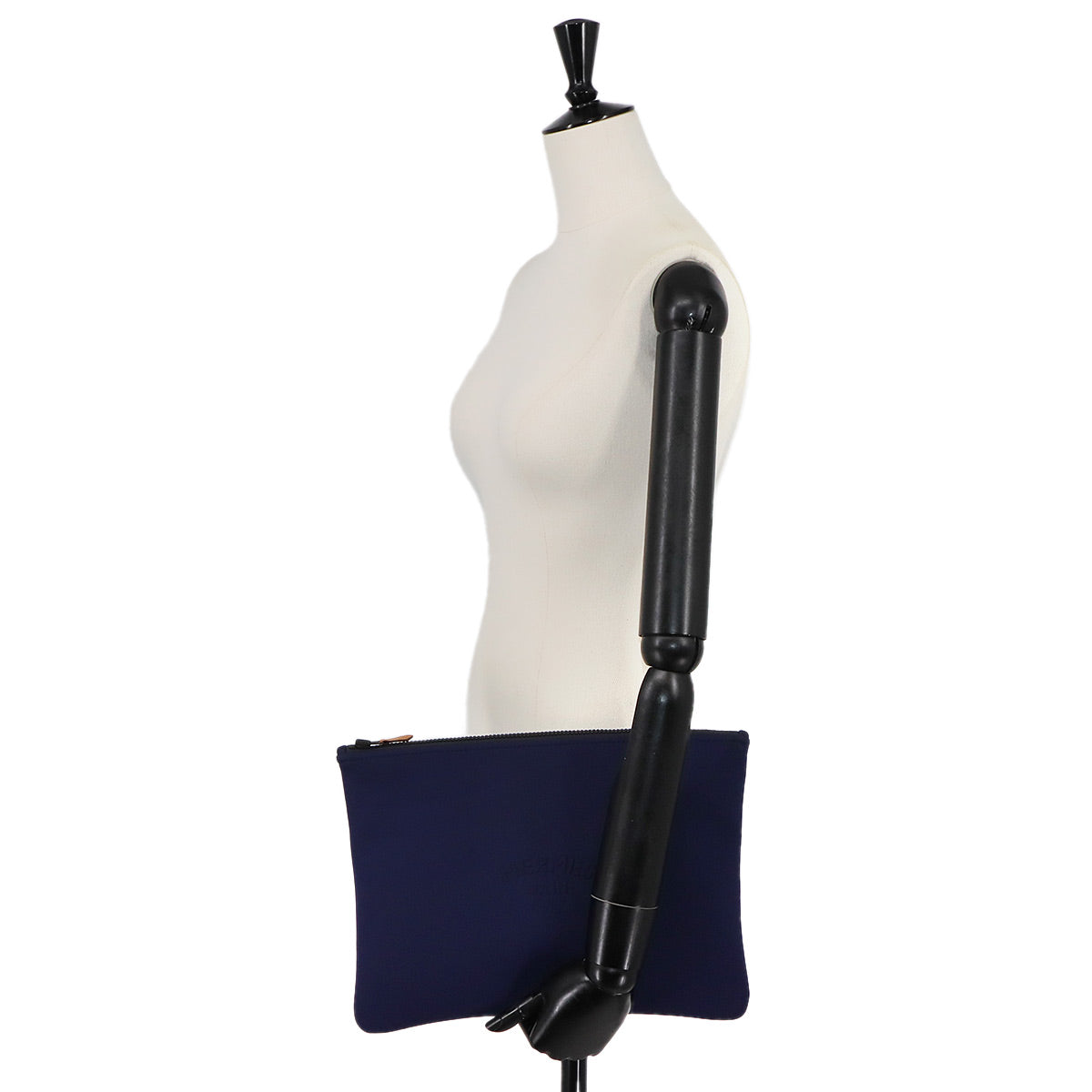 Neobain GM Pouch Nylon Polyurethane Blue Marine Purse