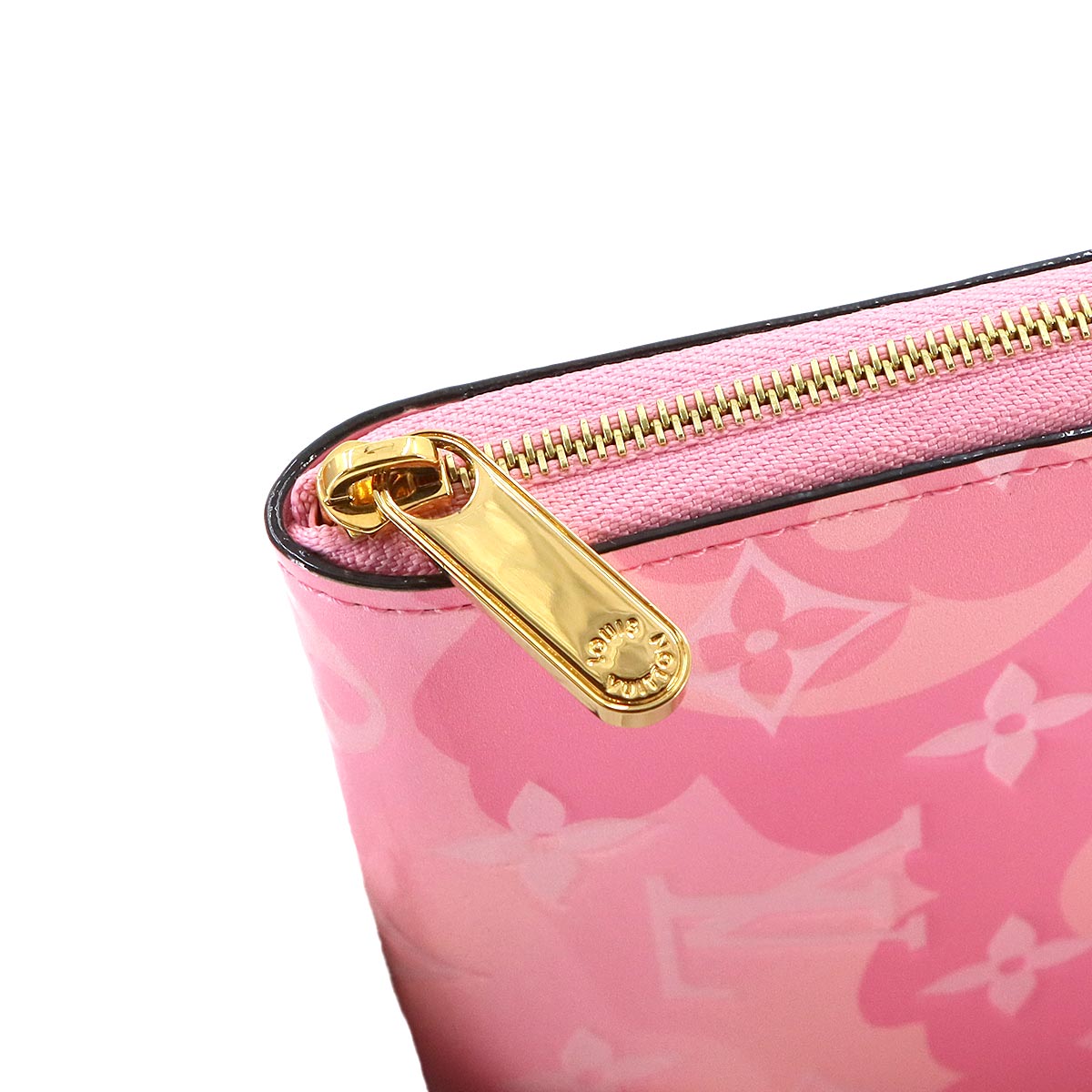Vernis Zippy Coin Purse Case Leather Pink M90590