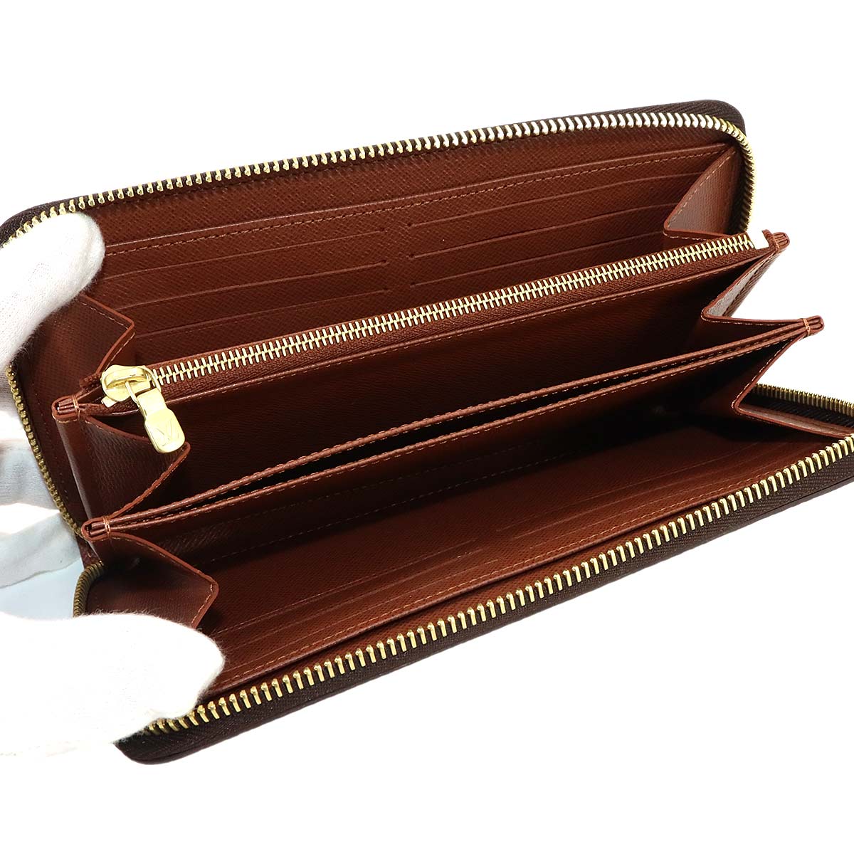 Monogram Zippy Wallet Brown M42616 Purse