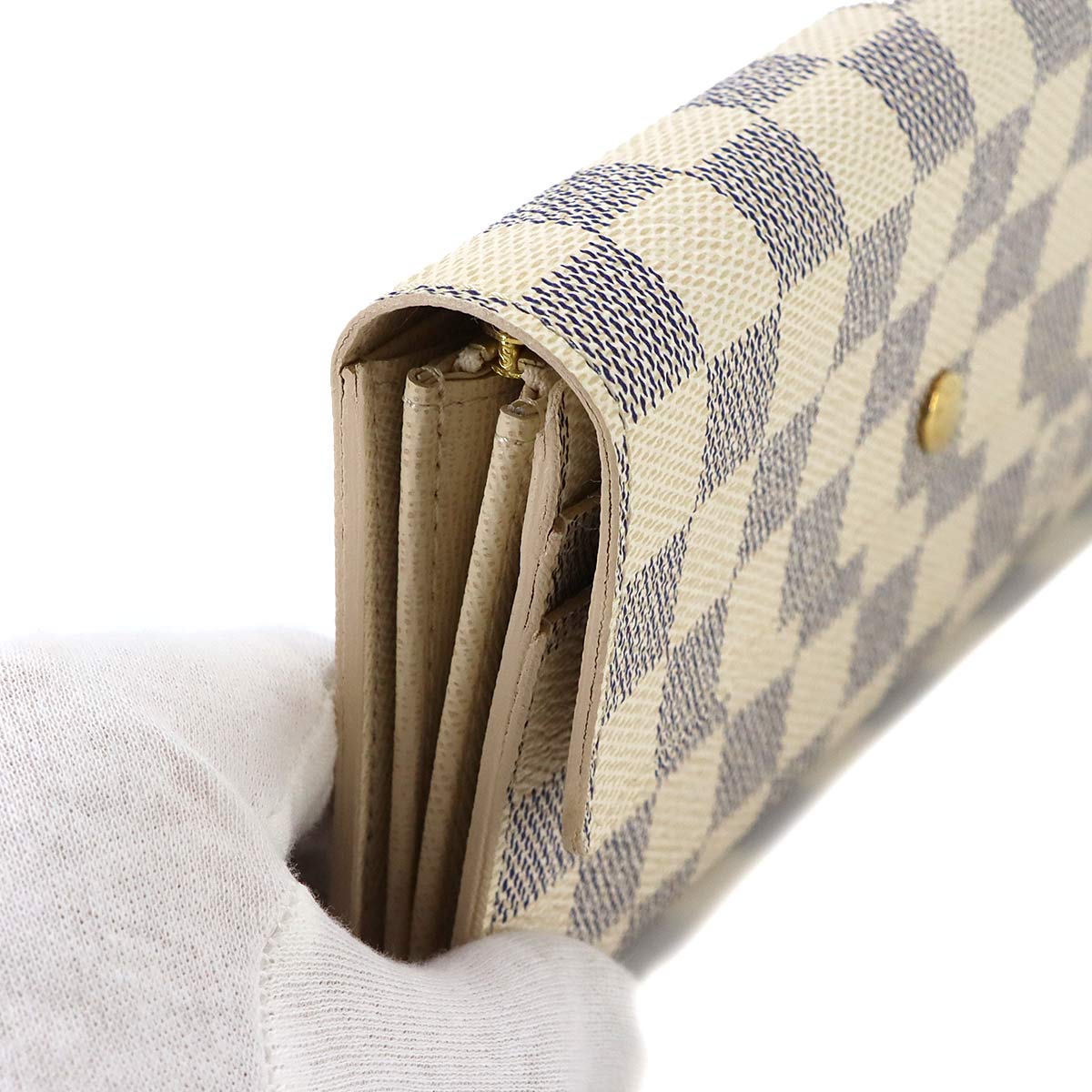 Damier Azur Portefeuille Sarah Wallet N61735