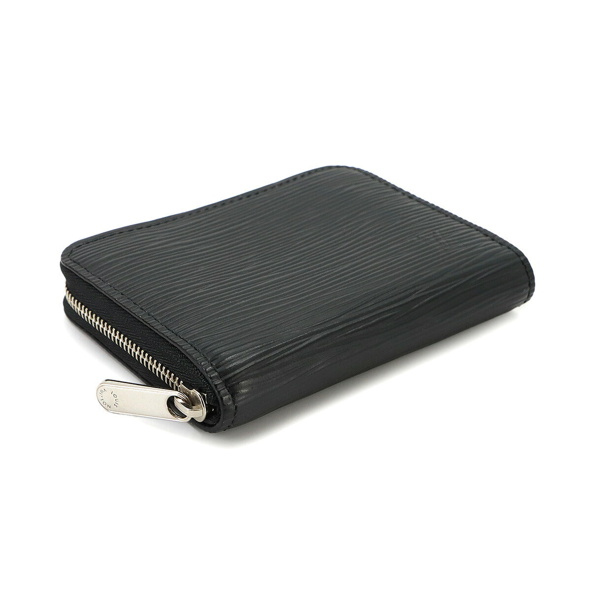 Epi Zippy Coin Purse Wallet Leather Noir M60152