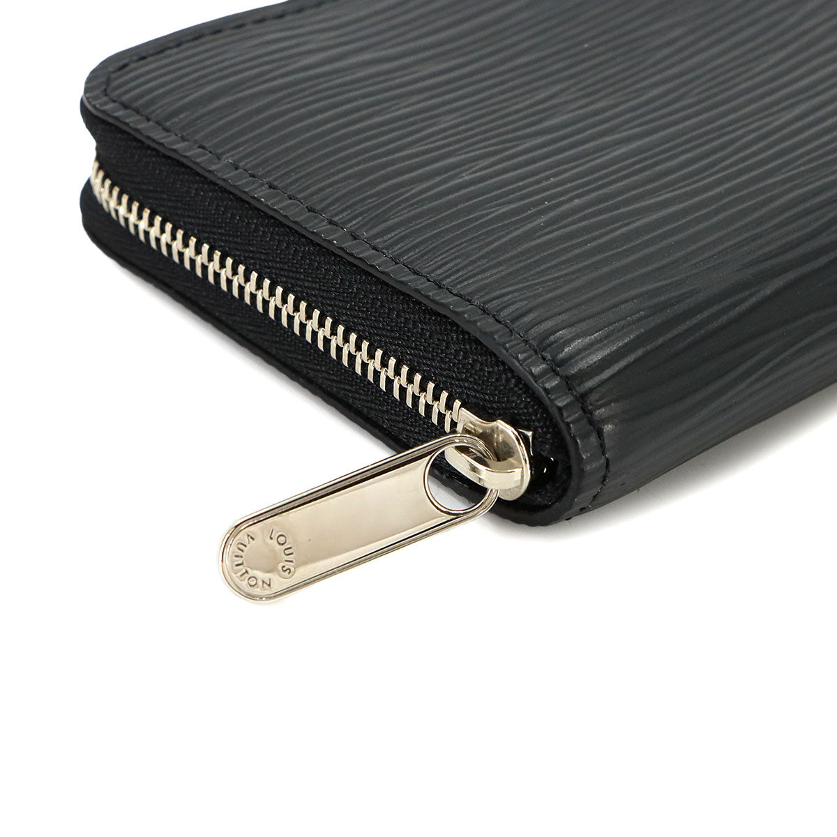 Epi Zippy Coin Purse Wallet Leather Noir M60152
