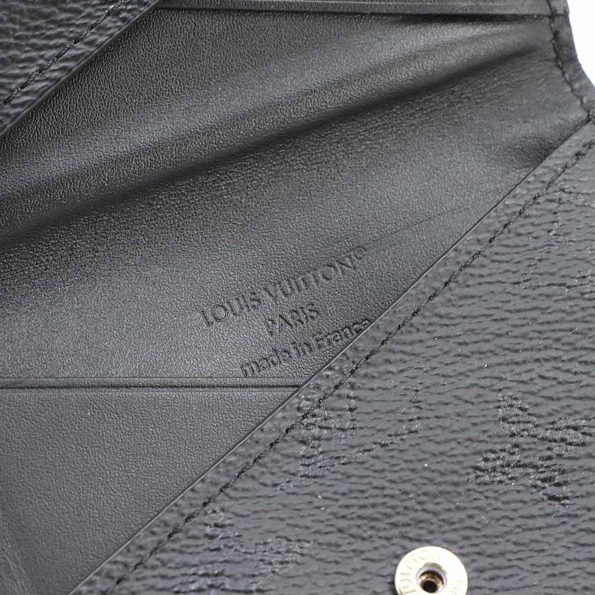 Monogram Midnight Slim card holder Black M26733