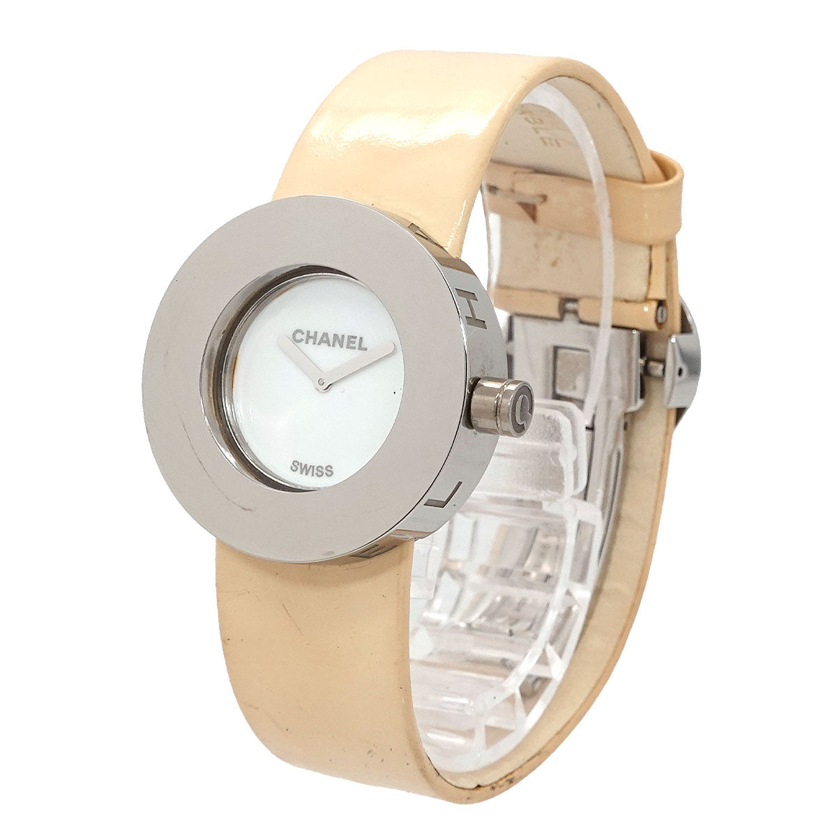 La Ronde H0580 Quartz White Dial Enamel Ladies Watch