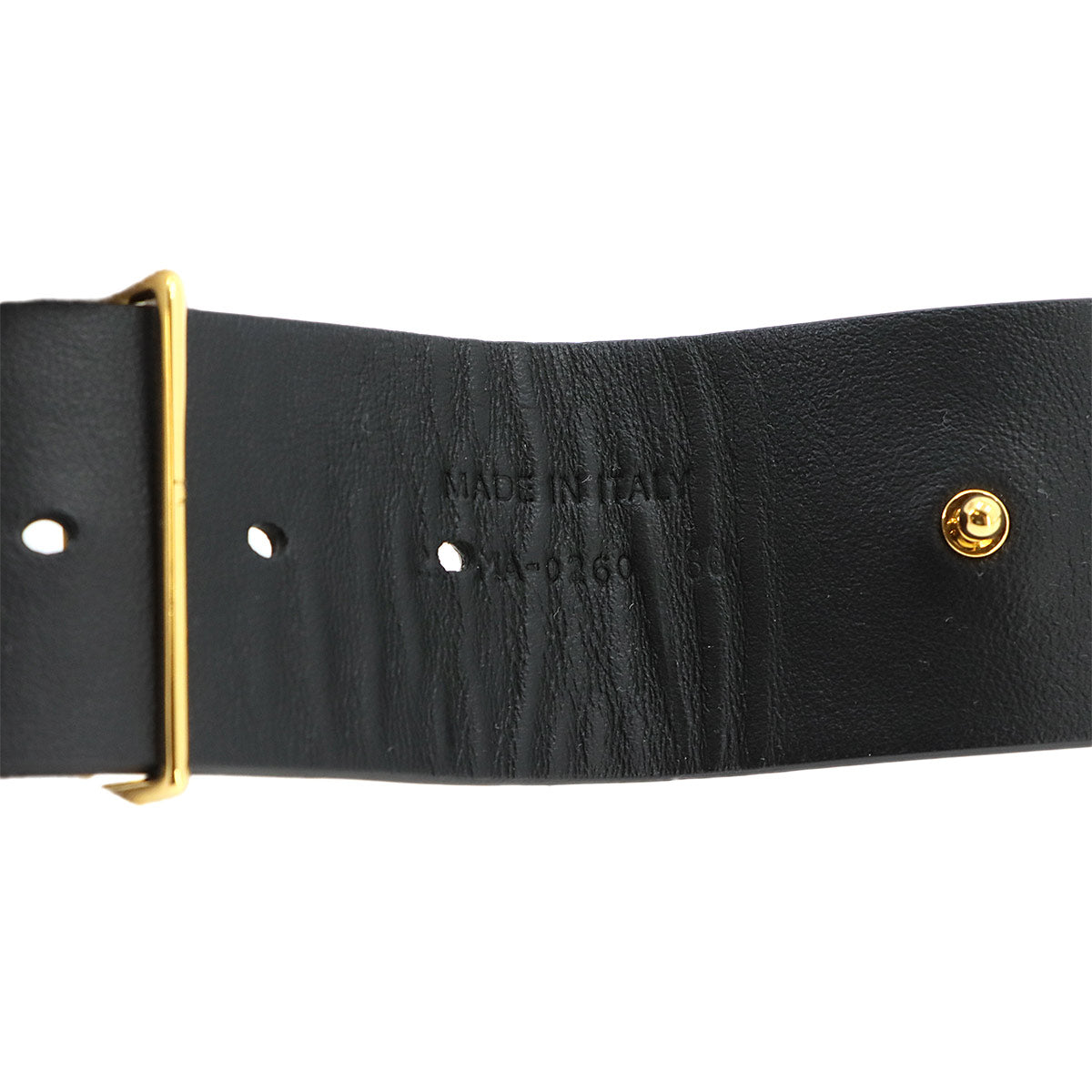 30 Montaigne Belt Leather Black