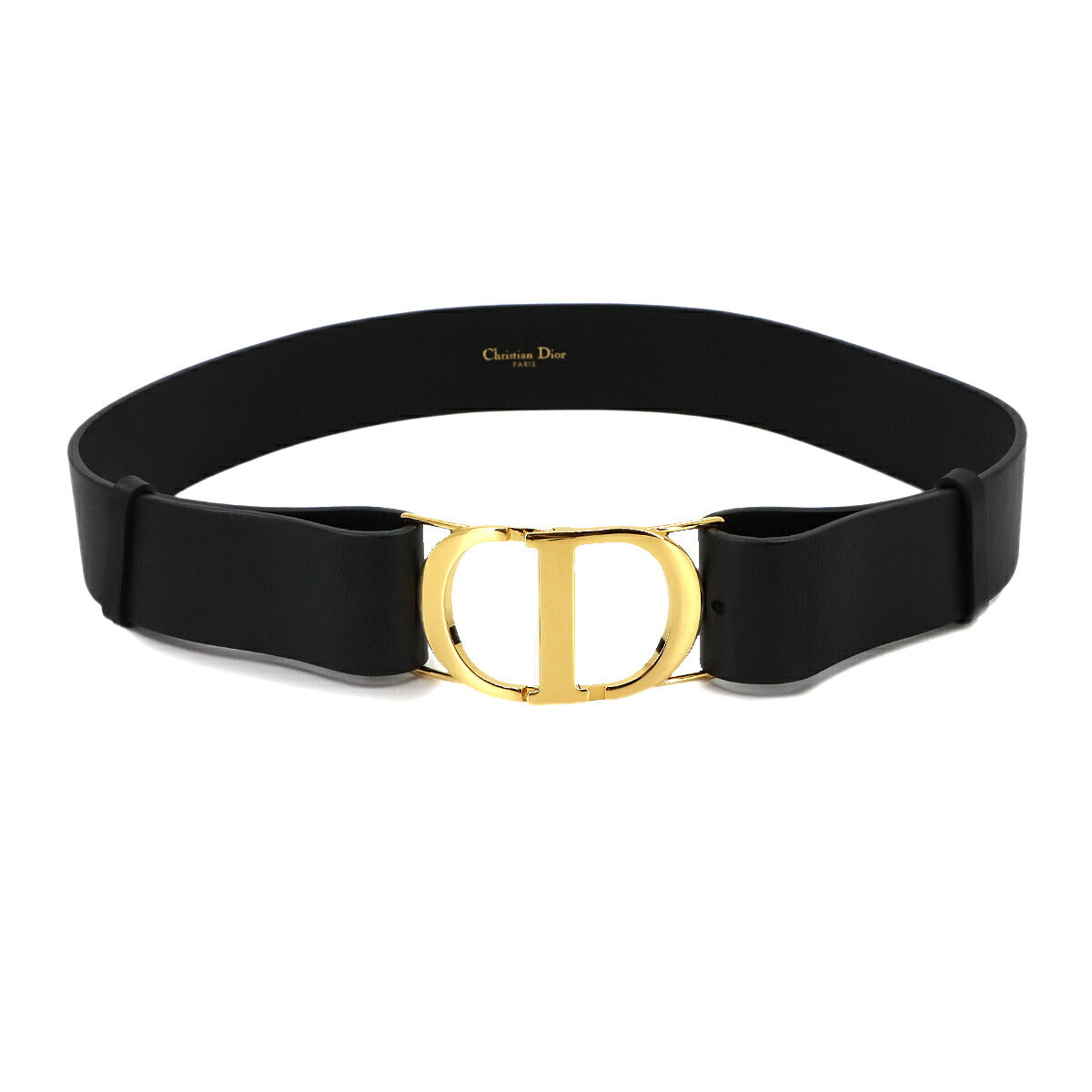 30 Montaigne Belt Leather Black