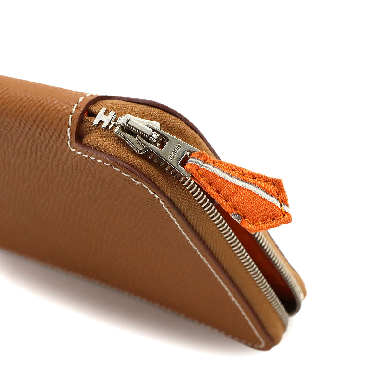 Azapp Long Silkin Long Wallet Epsom Gold Purse