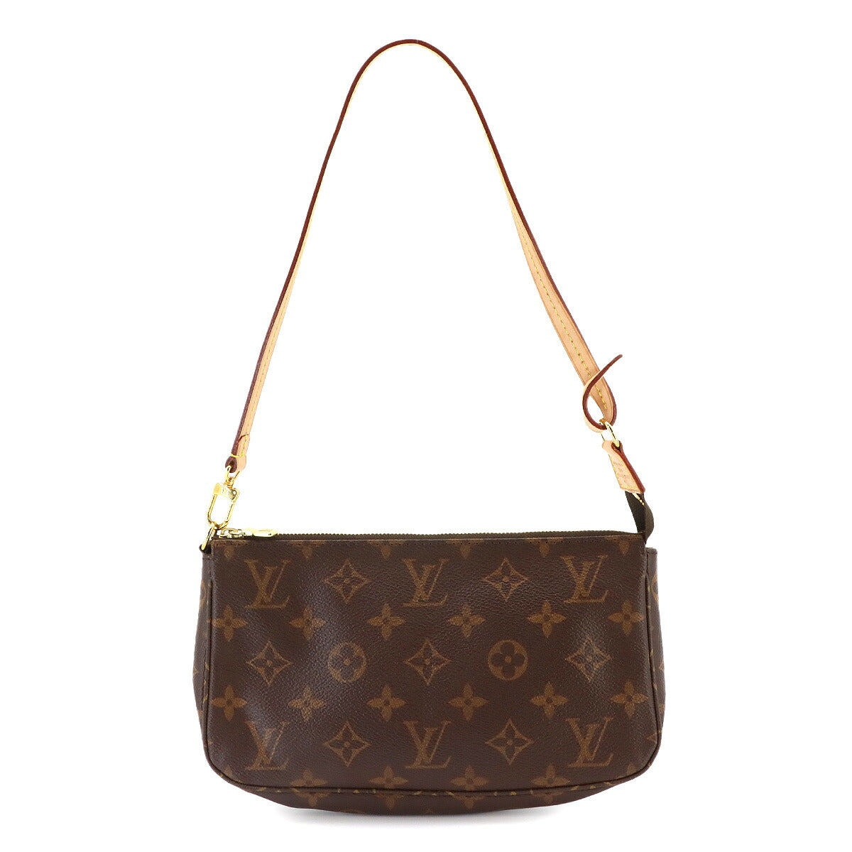 Monogram Pochette Accessoires Hand Bag Pouch Brown M40712