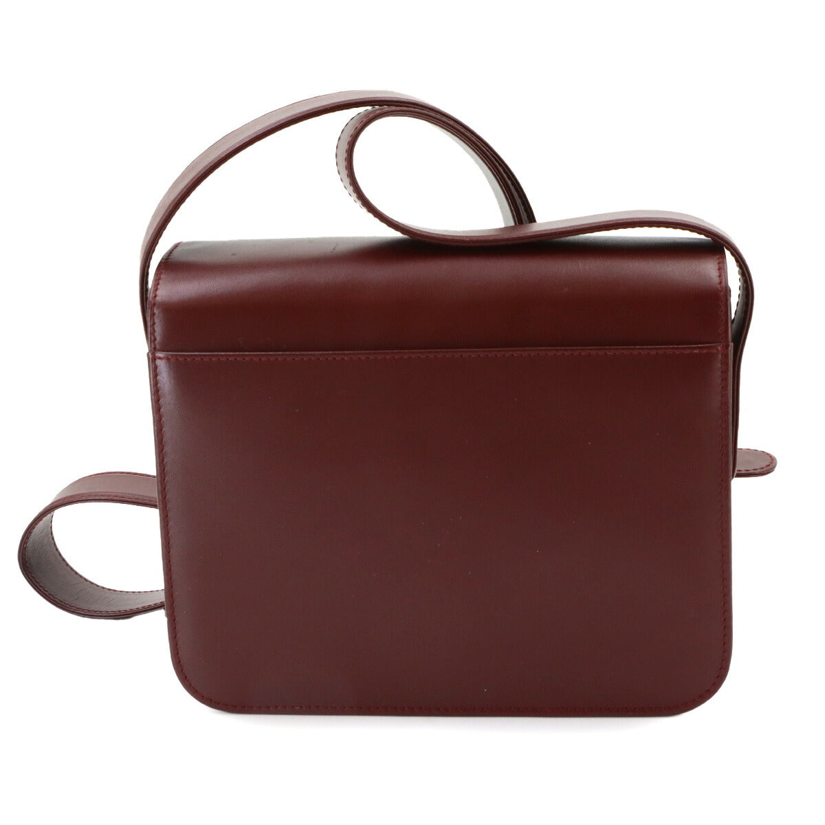 Must Line Shoulder Bag Leather Bordeaux Purse
