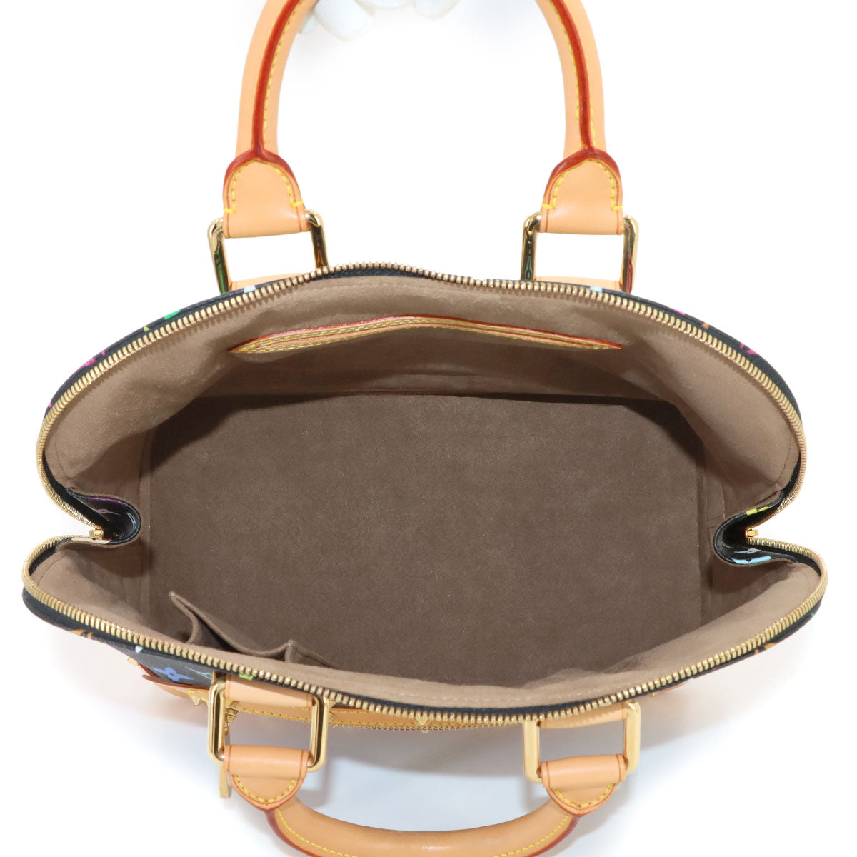 Monogram Multi color Alma Hand Bag Noir M92646 Black