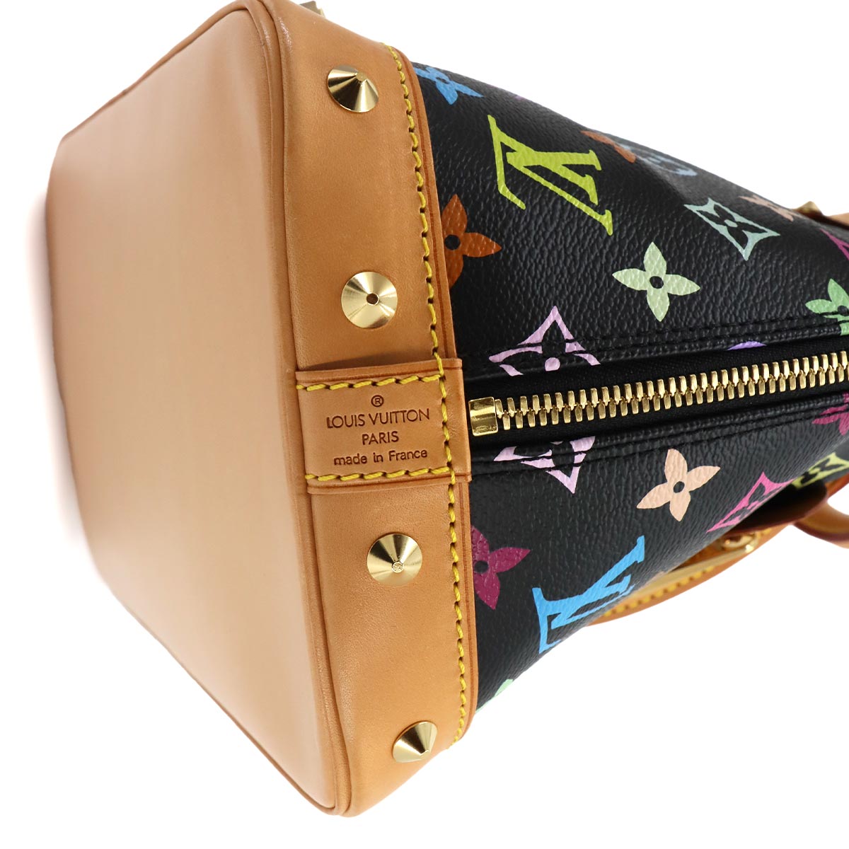 Monogram Multi color Alma Hand Bag Noir M92646 Black