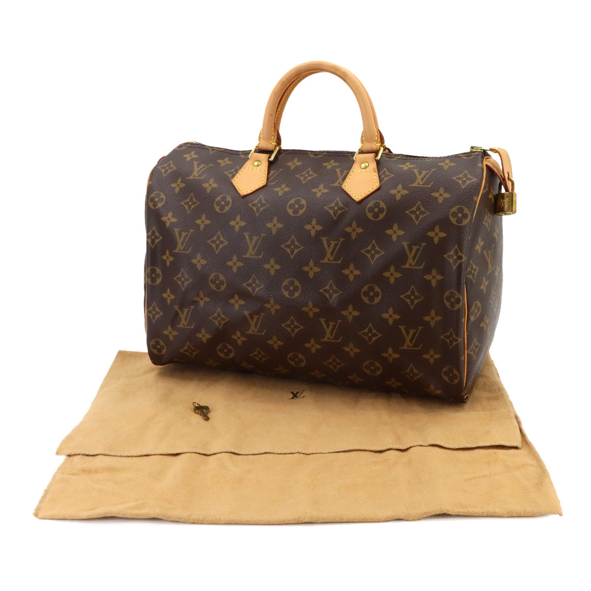Monogram Speedy 35 Hand Bag Brown M41524 Purse