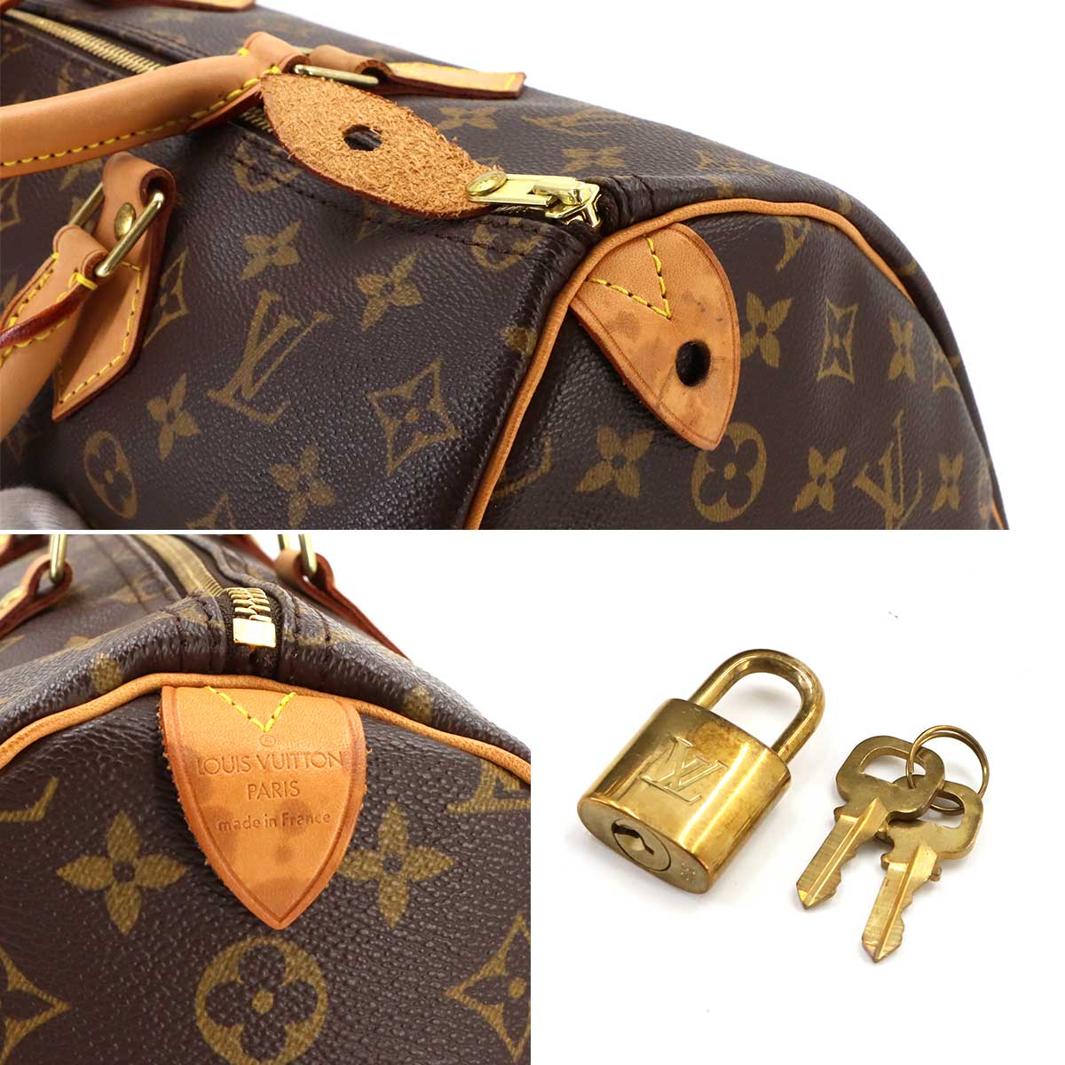 Monogram Speedy 35 Hand Bag Brown M41524 Purse