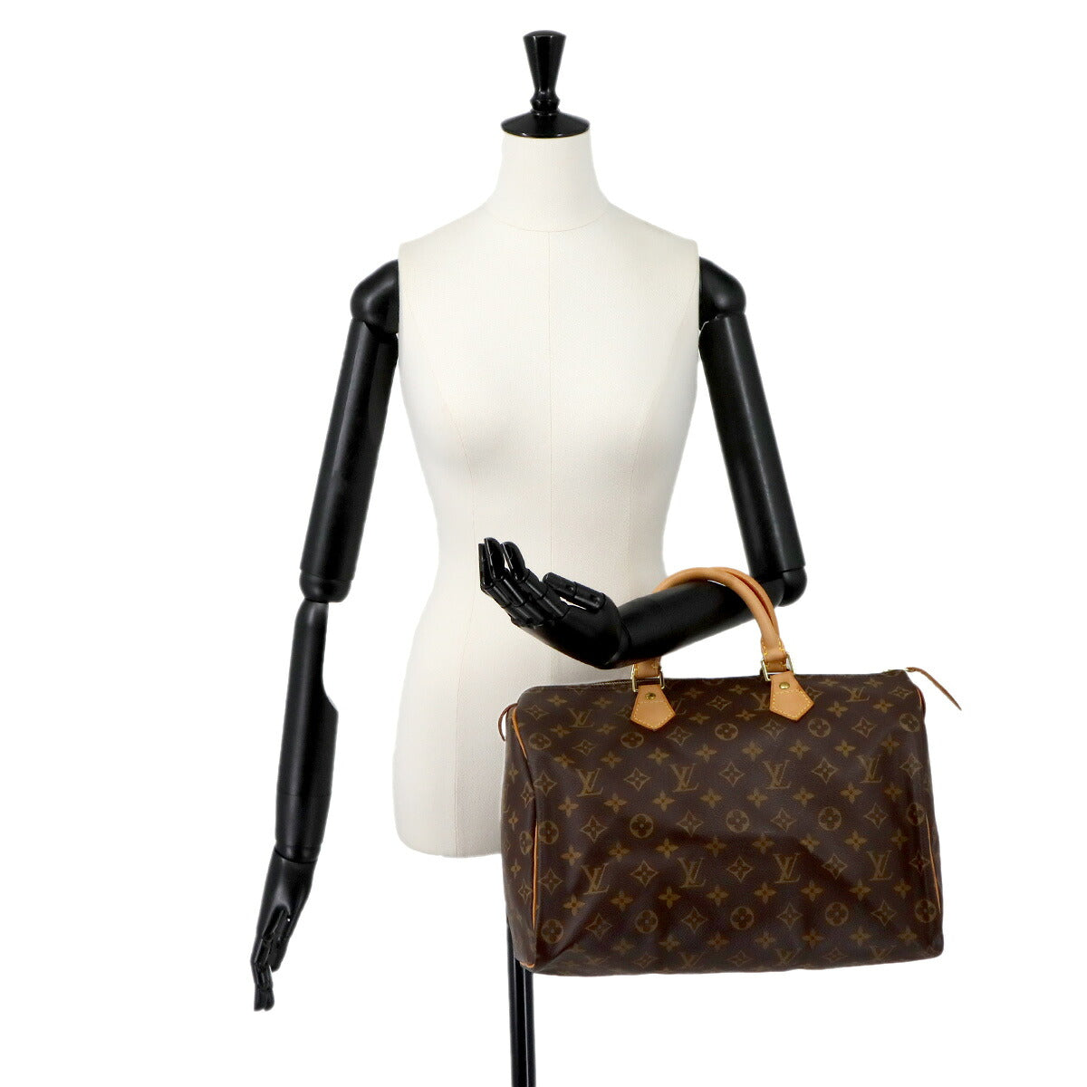 Monogram Speedy 35 Hand Bag Brown M41524 Purse