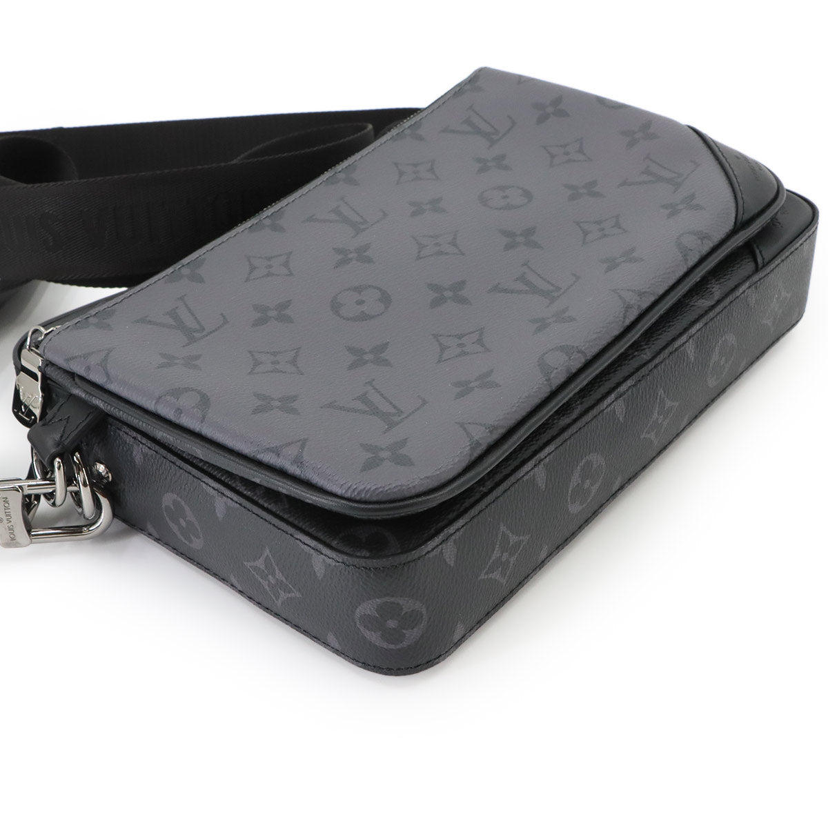Monogram Eclipse Trio Messenger Shoulder Bag M69443 Purse